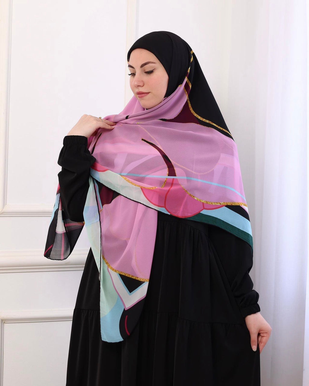 Lura Semi-silk echarpe