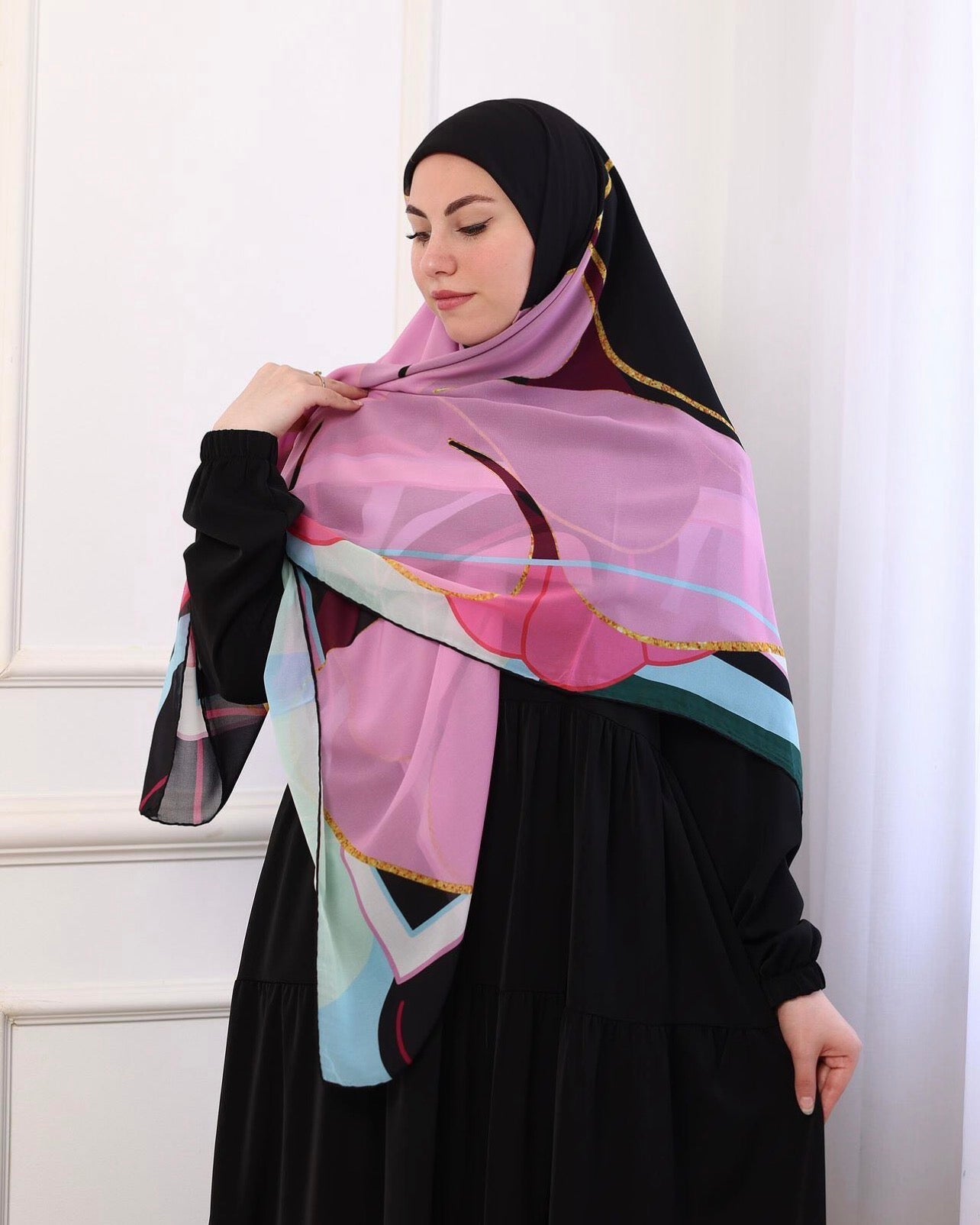 Lura Semi-silk echarpe