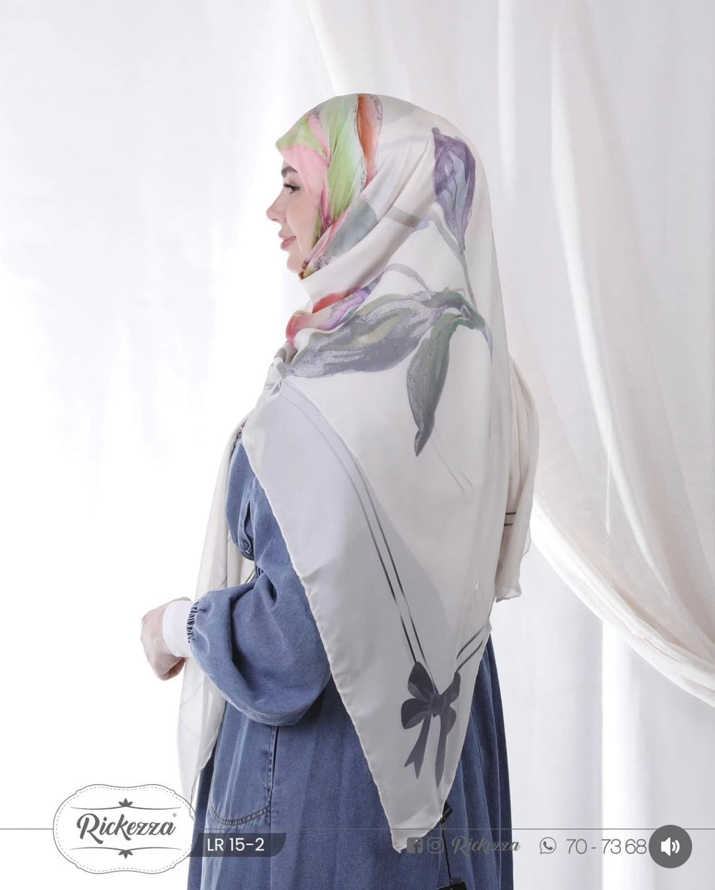 Light Silk Echarpe