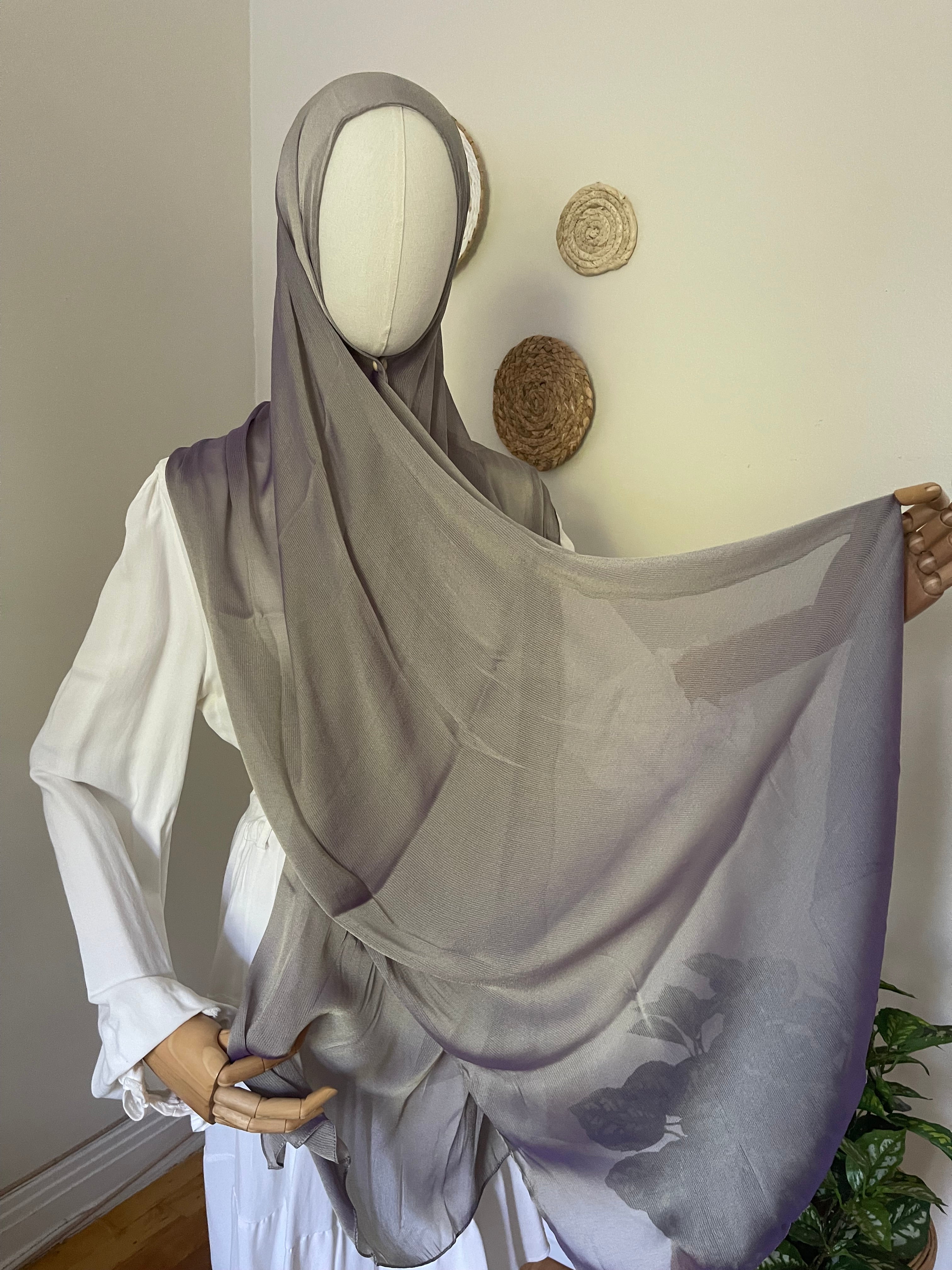 Rainbow Silky Shawl