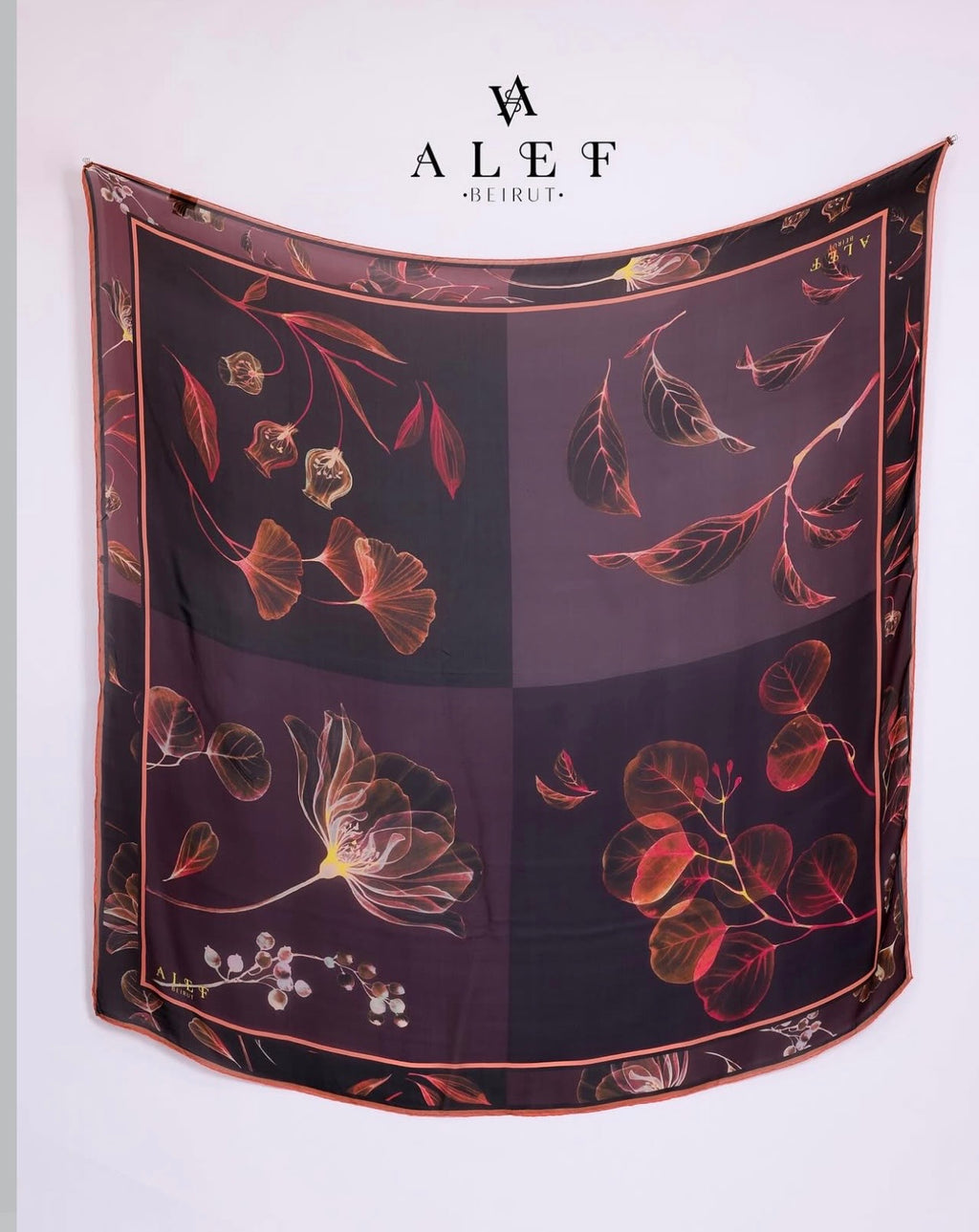 Squares Pure Silk Echarpe