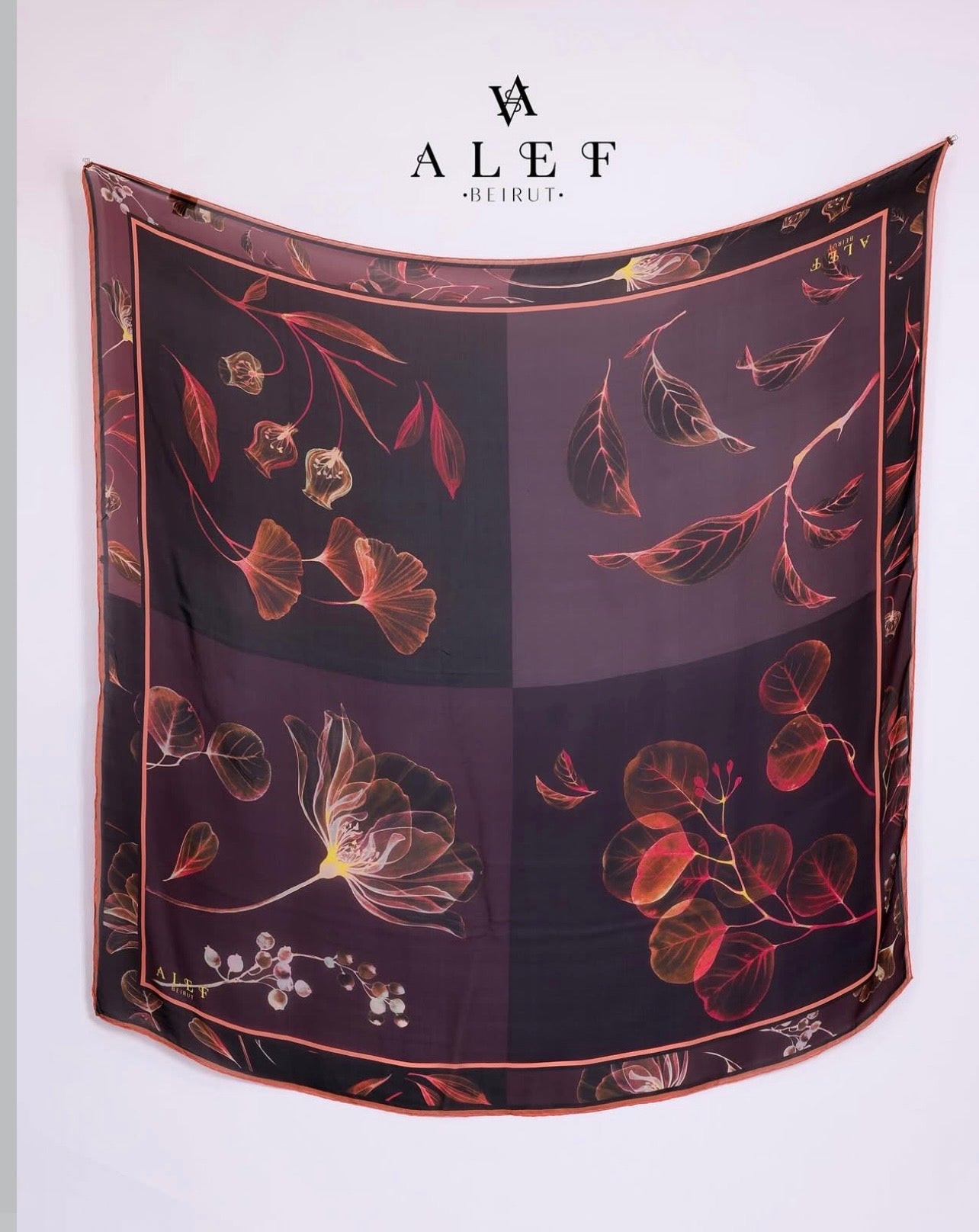Squares Pure Silk Echarpe