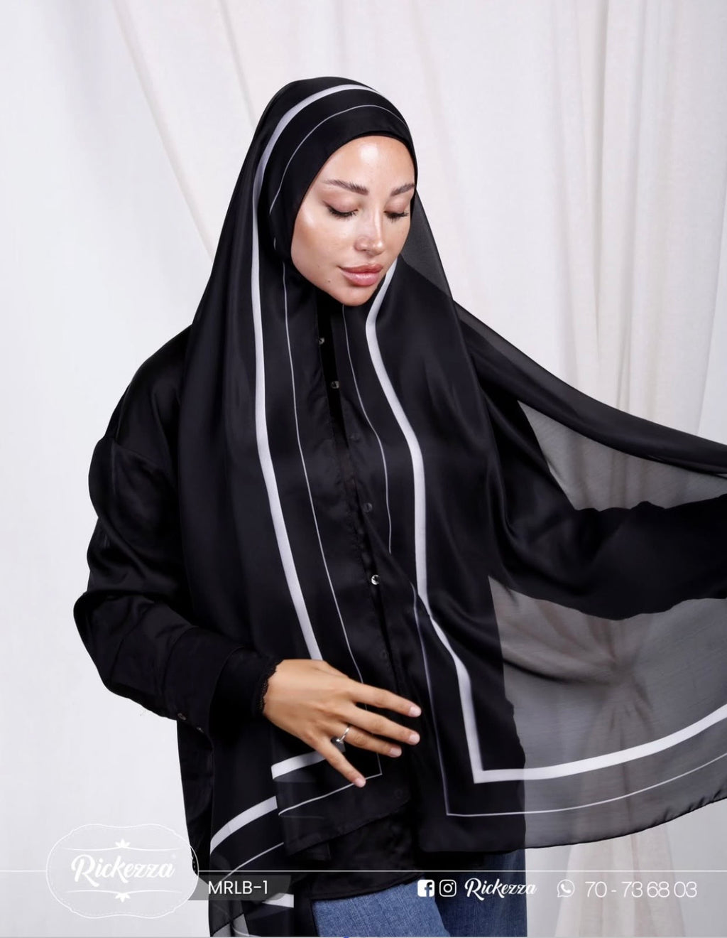 Light Silk Rectangle Shawl