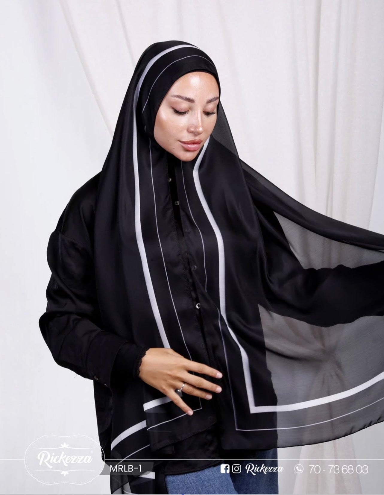 Light Silk Rectangle Shawl