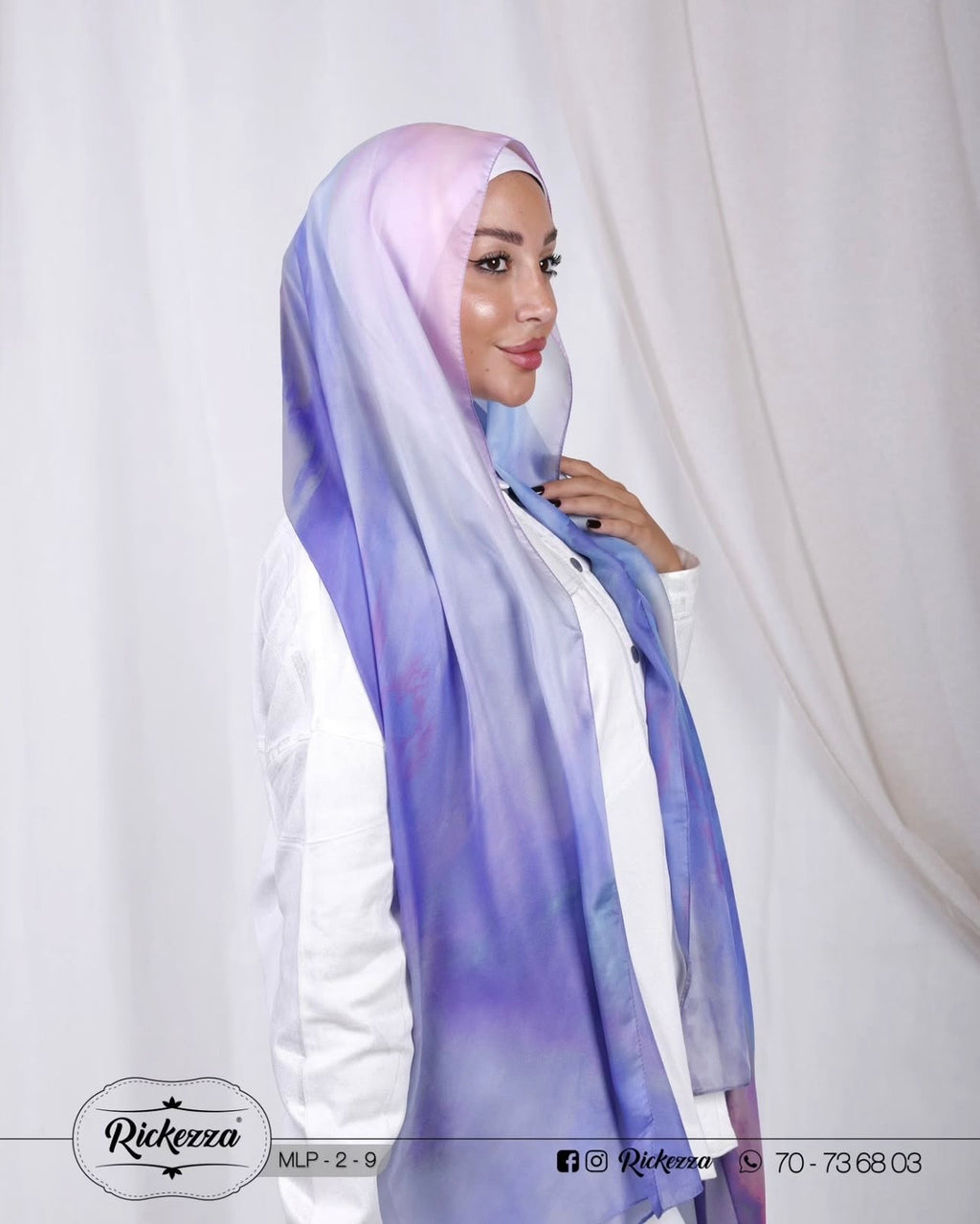 Light Silk Rectangle Shawl