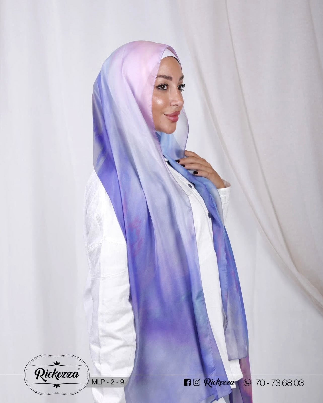 Light Silk Rectangle Shawl