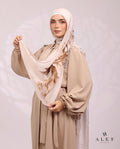 Ribbon Pure Silk Rectangle Shawl