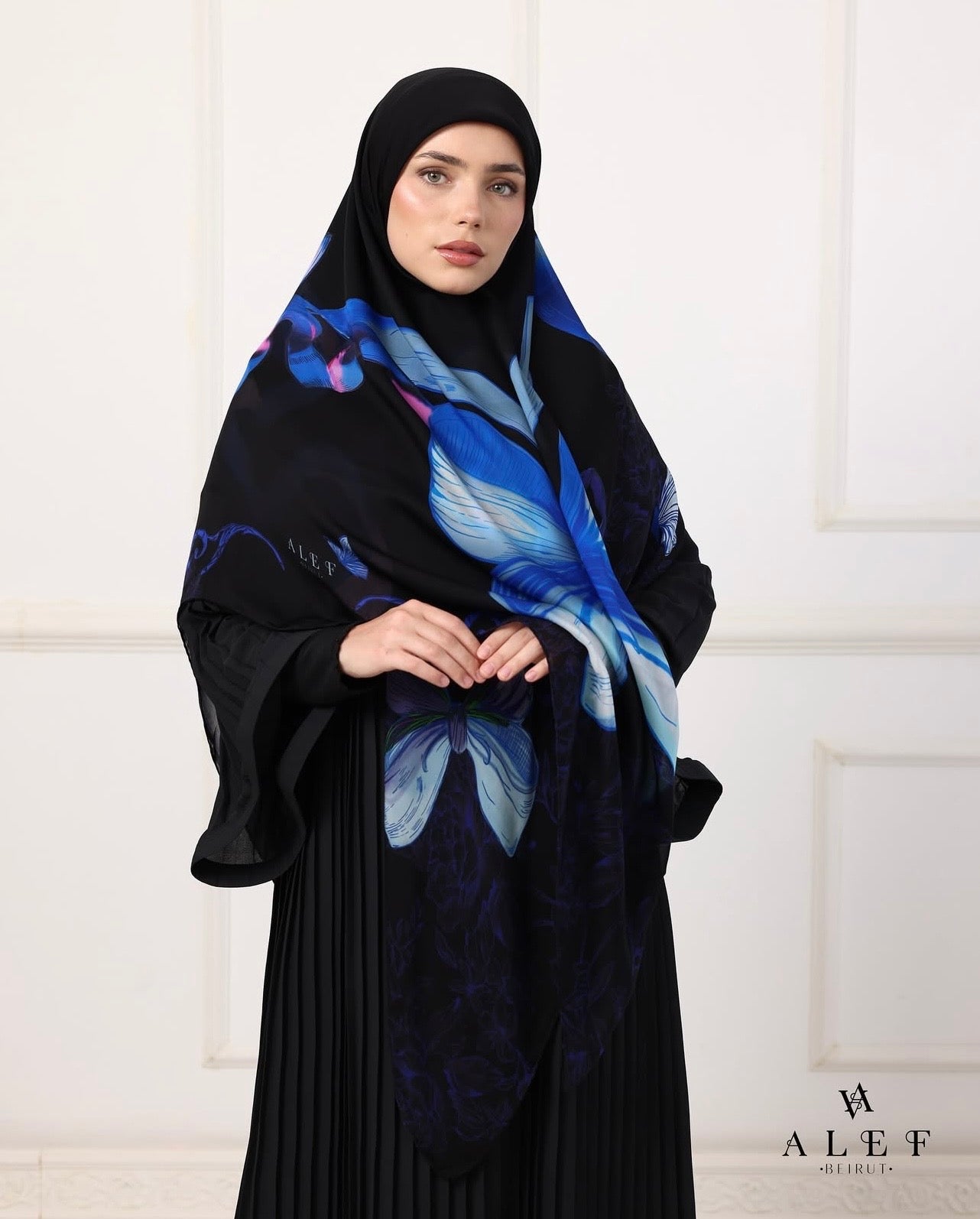 Victorian Era Pure Silk Echarpe