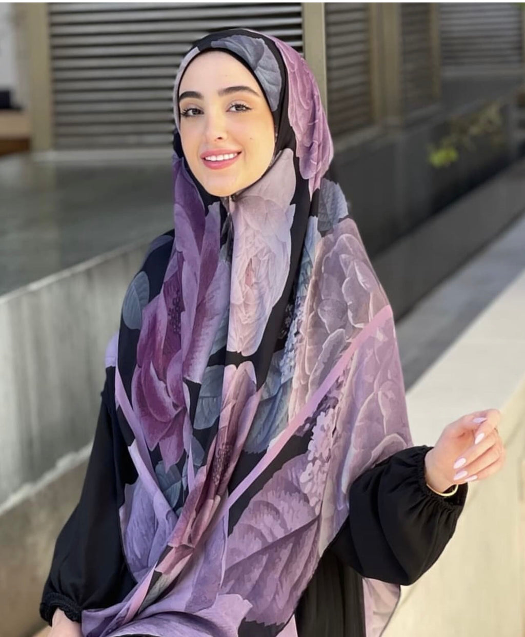 Flowers Pure Silk Echarpe