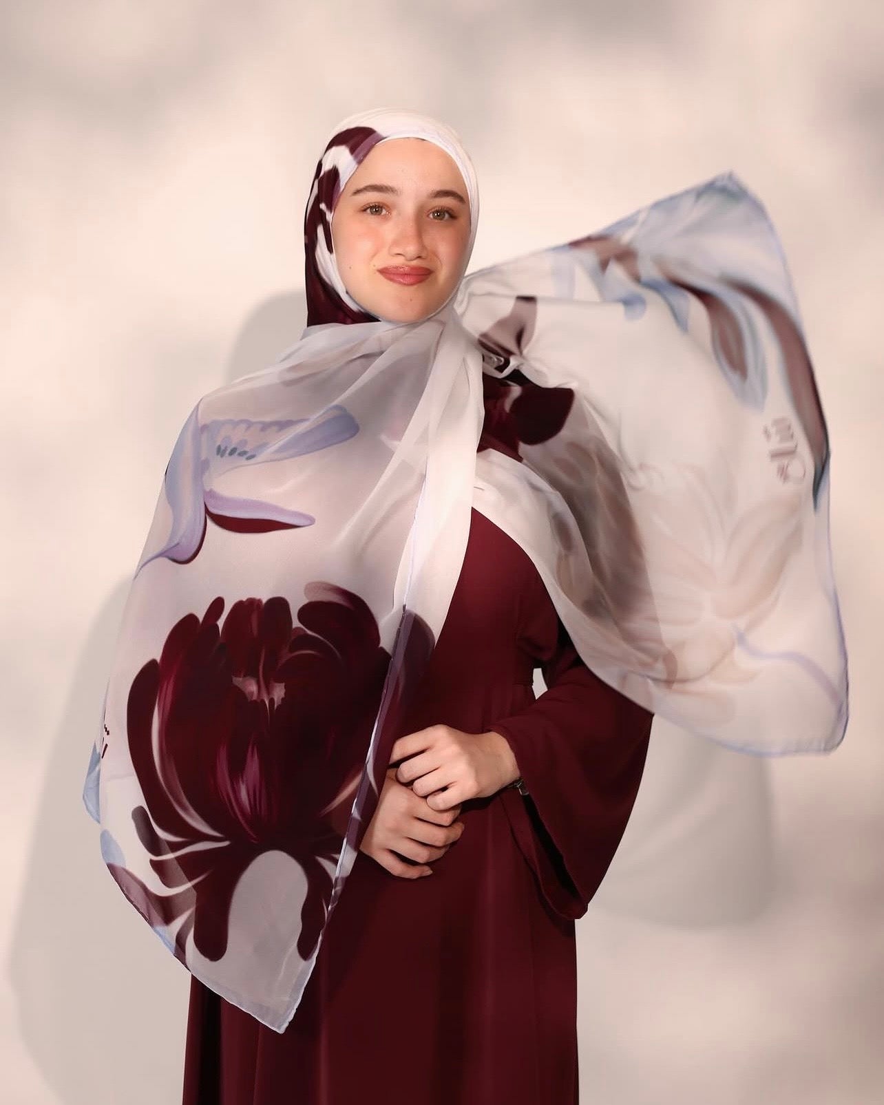 Peonia Smart-Silk Shawl