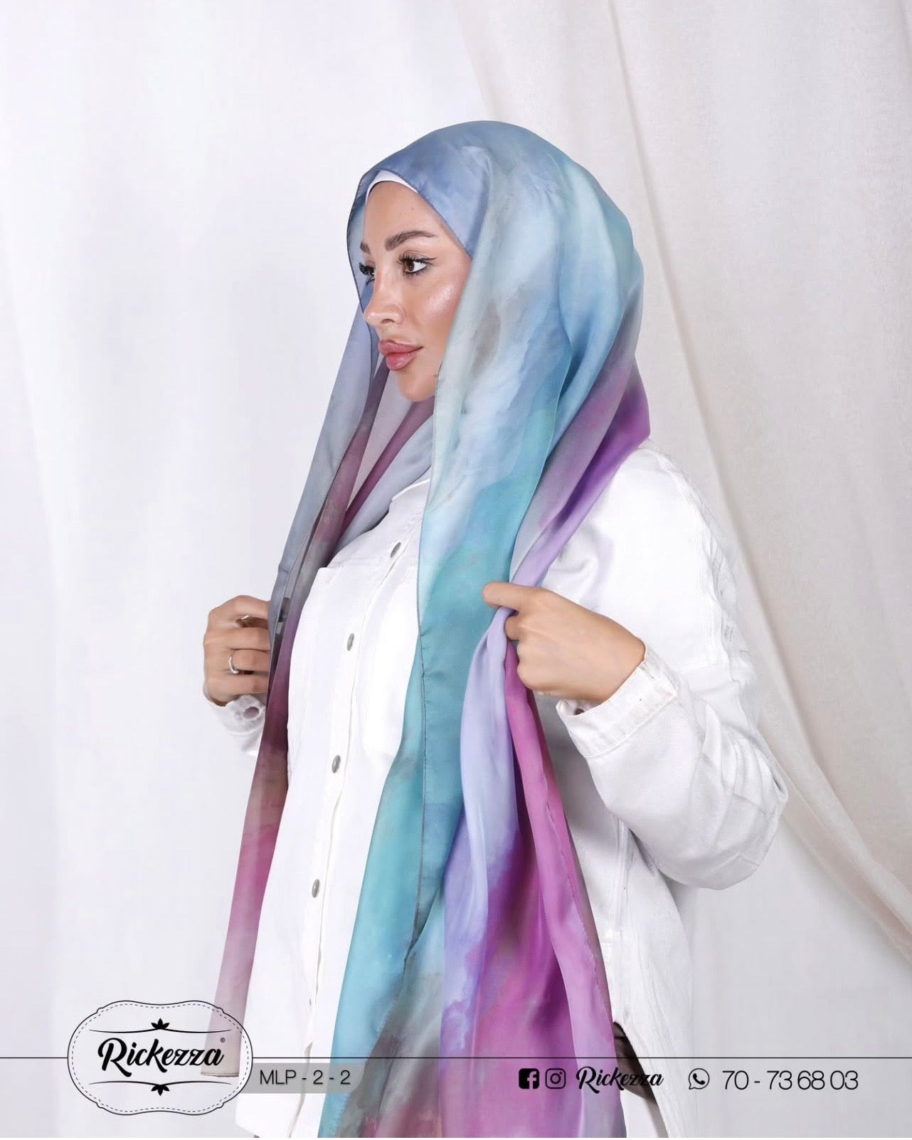 Light Silk Rectangle Shawl