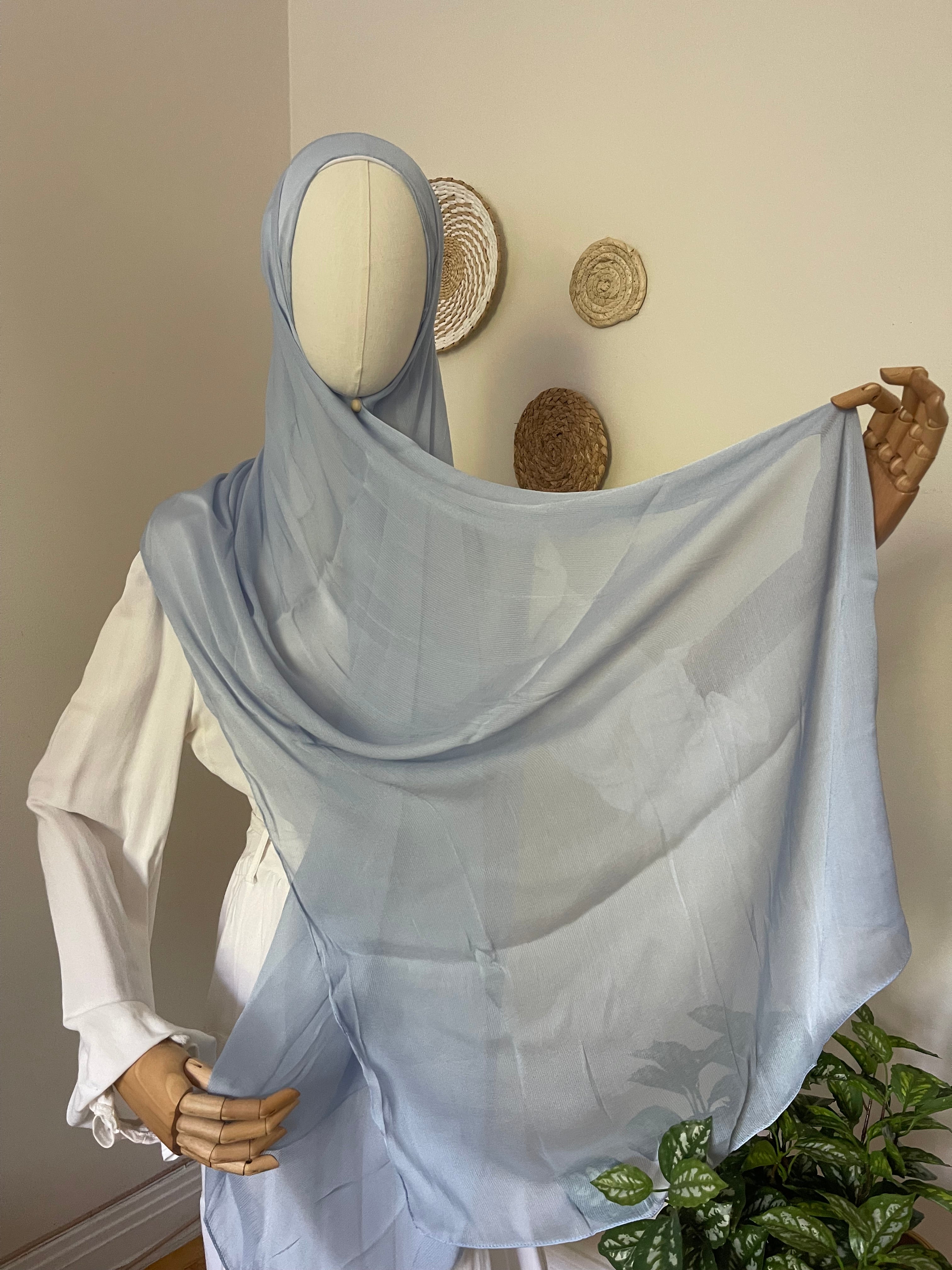 Rainbow Silky Shawl