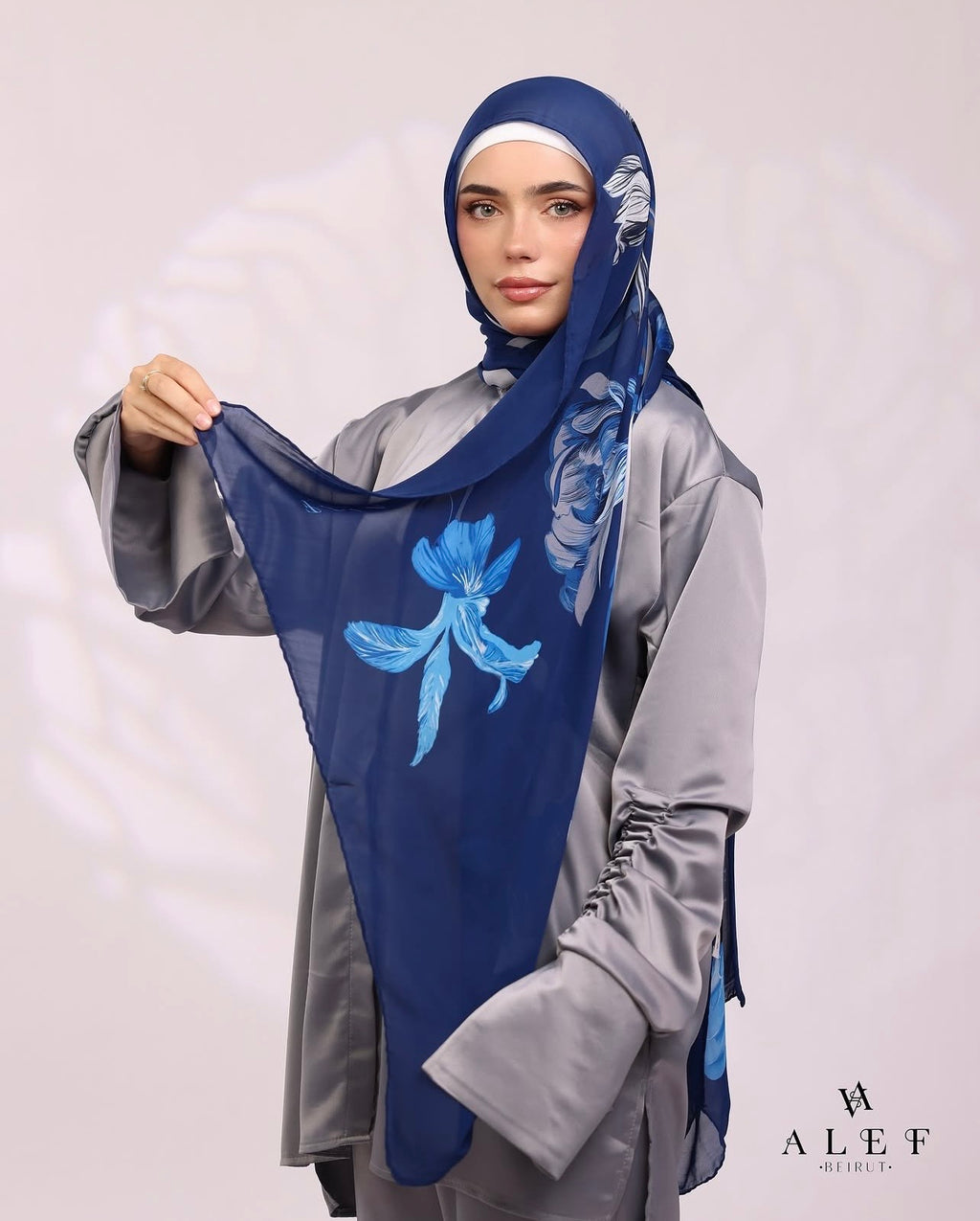 Ribbon Pure Silk Rectangle Shawl