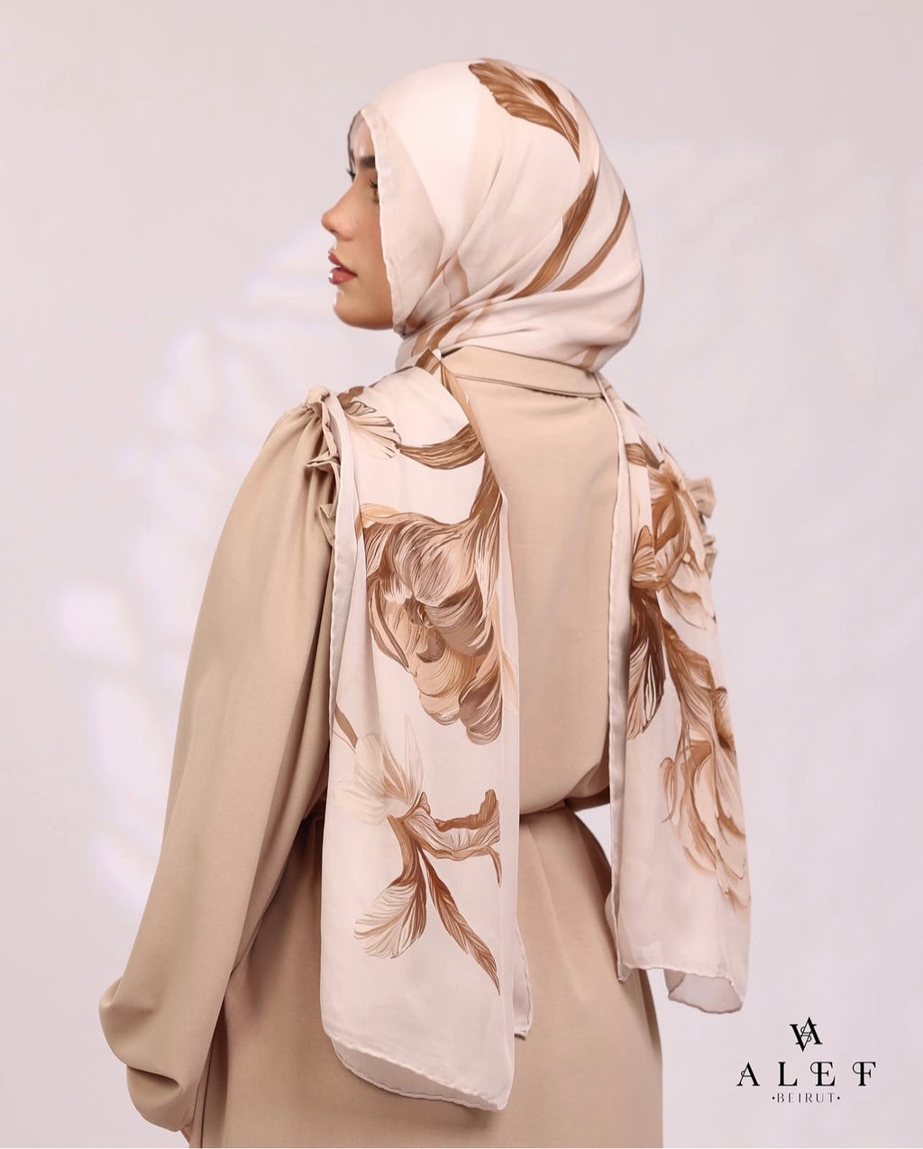 Ribbon Pure Silk Rectangle Shawl