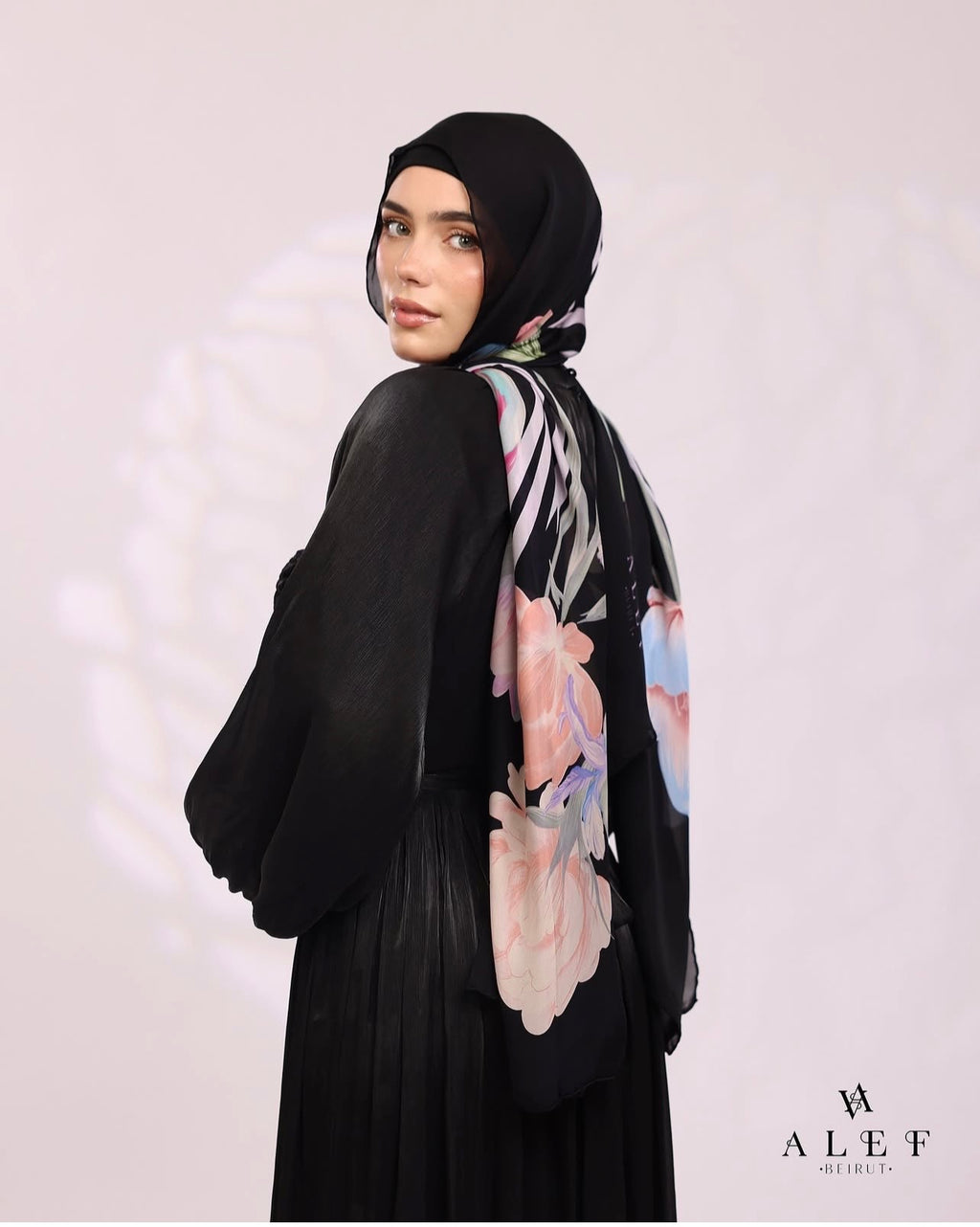 Ribbon Pure Silk Rectangle Shawl