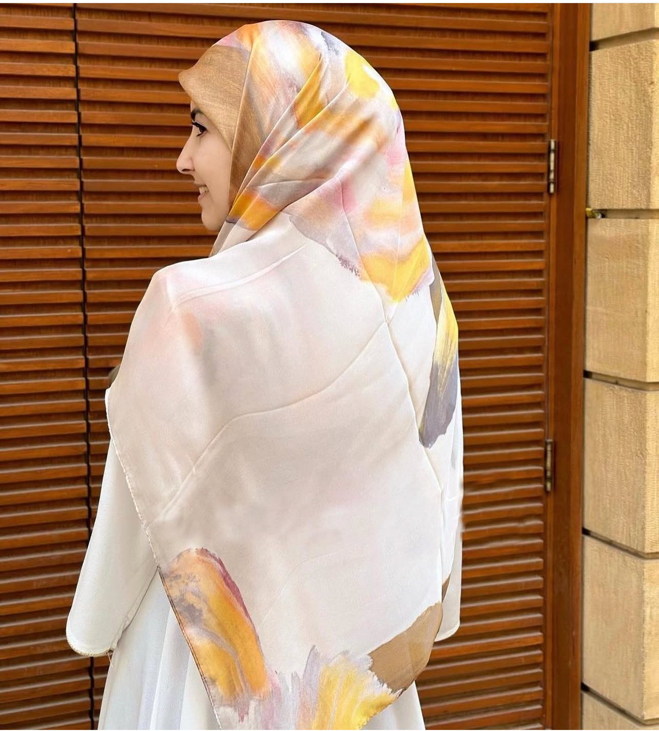 Opulence Silk-satin echarpe