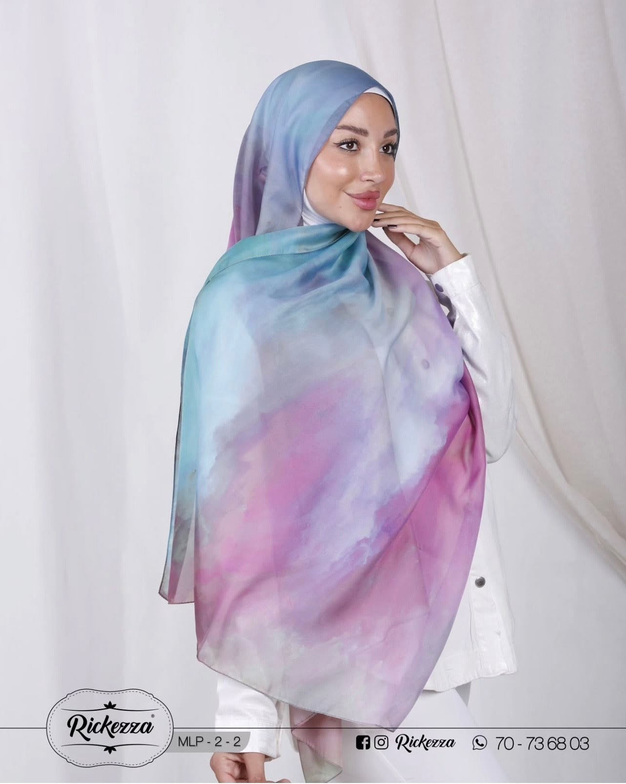 Light Silk Rectangle Shawl