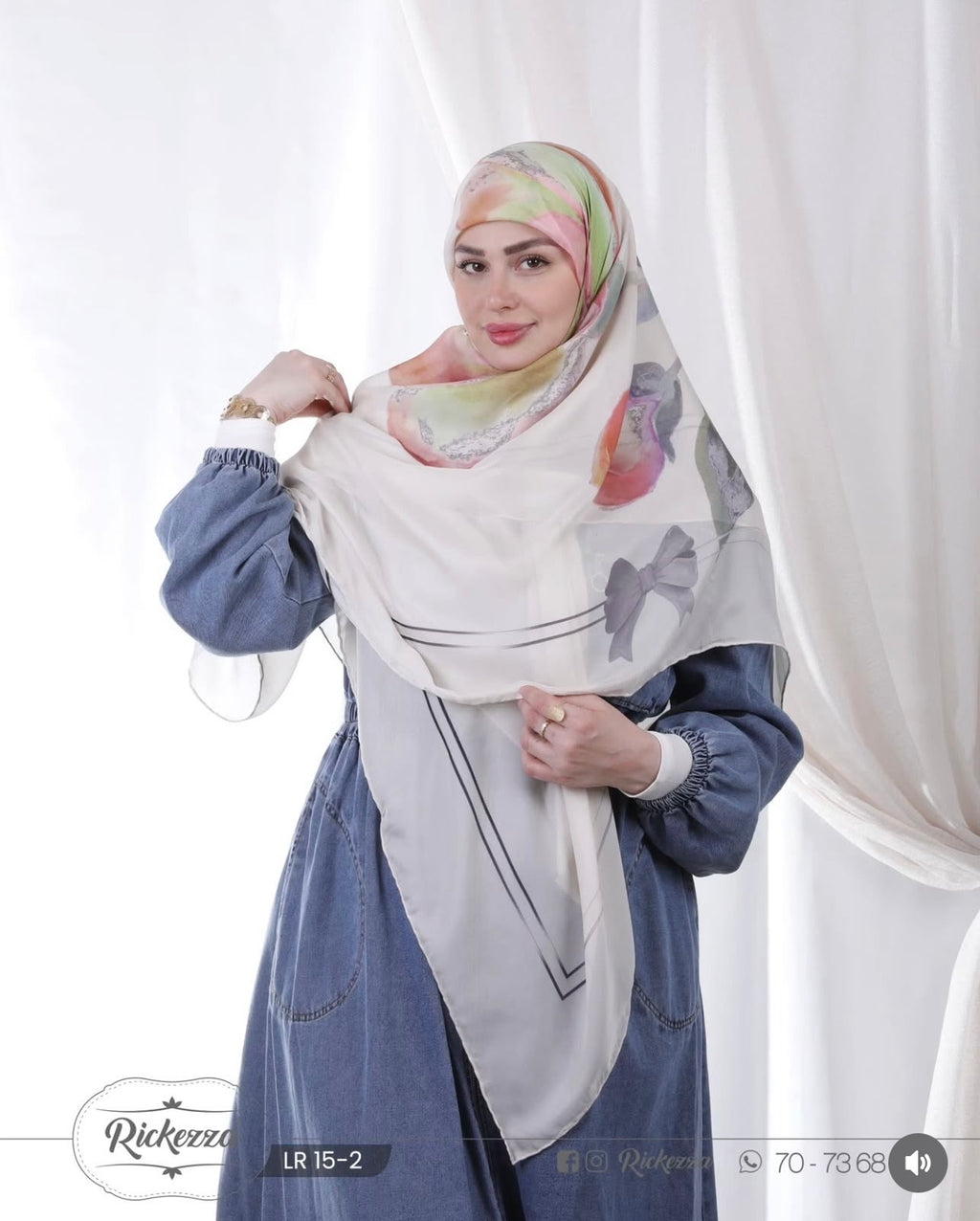 Light Silk Echarpe