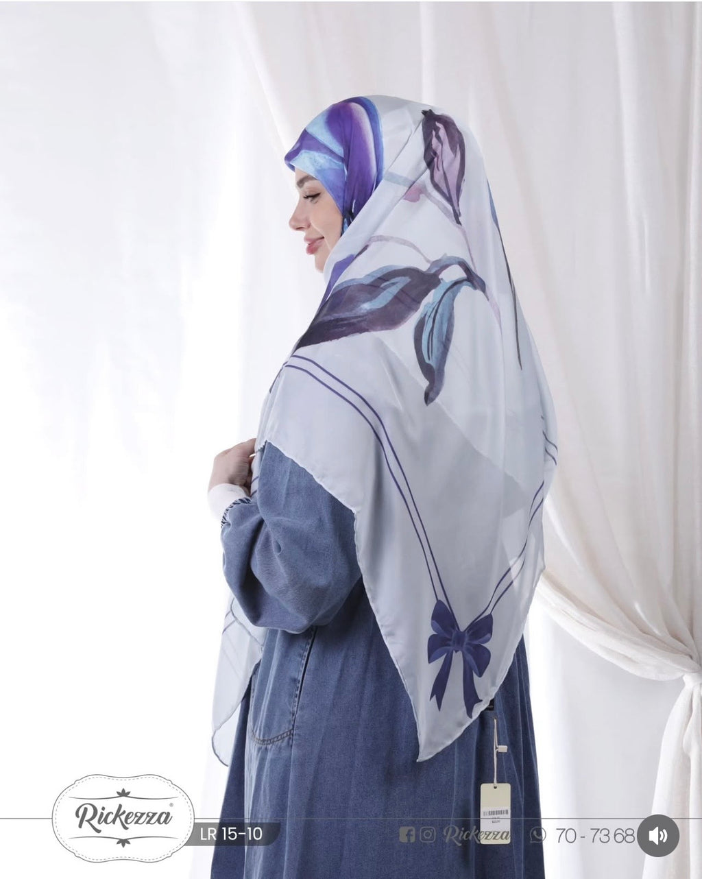 Light Silk Echarpe