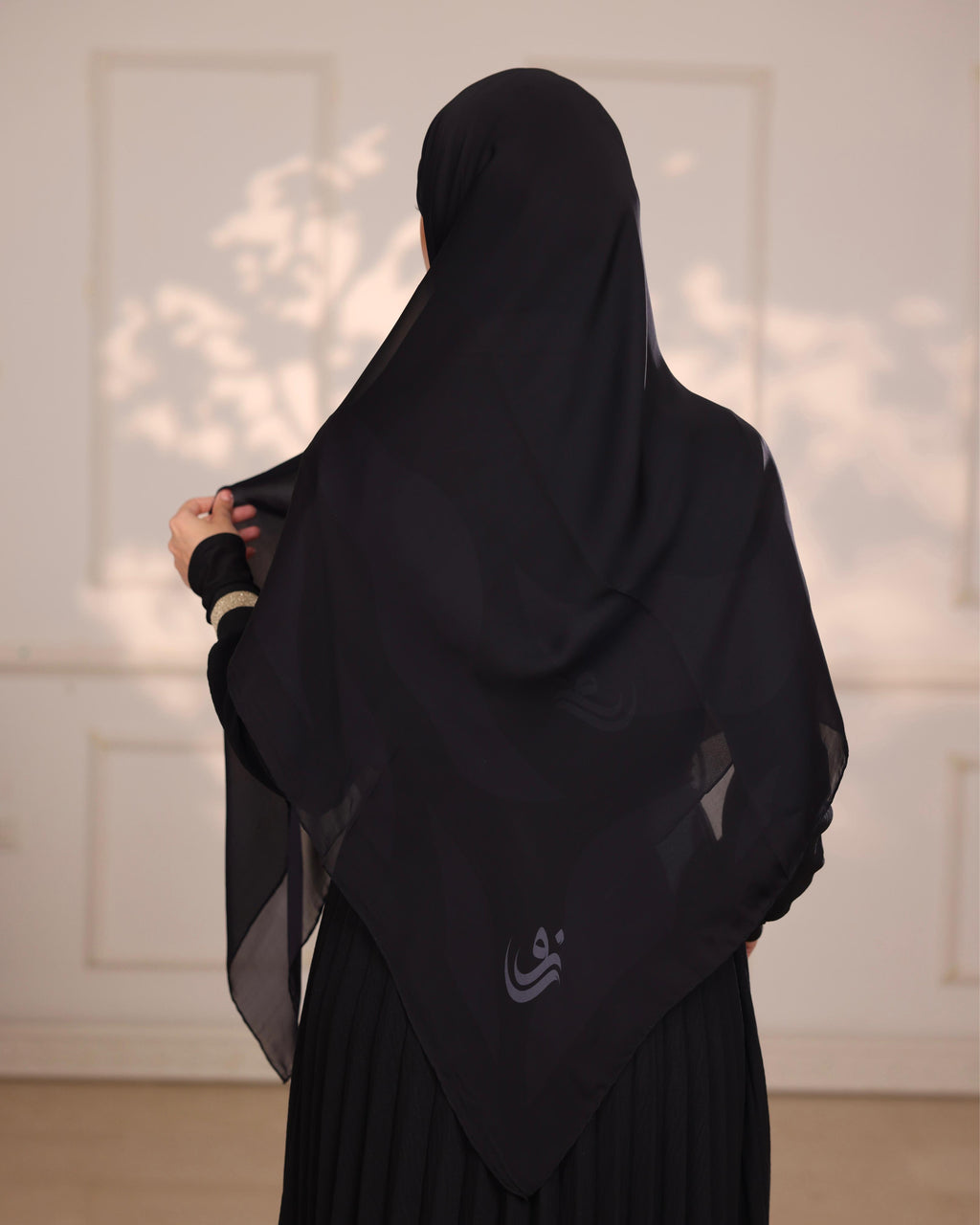 Plain Pure Silk Echarpe