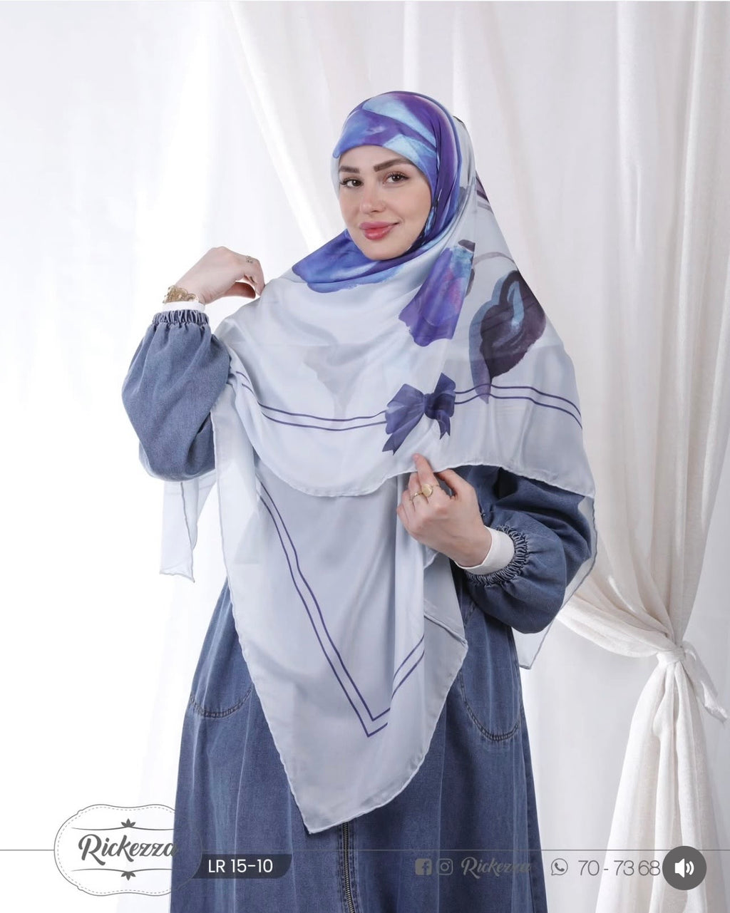 Light Silk Echarpe