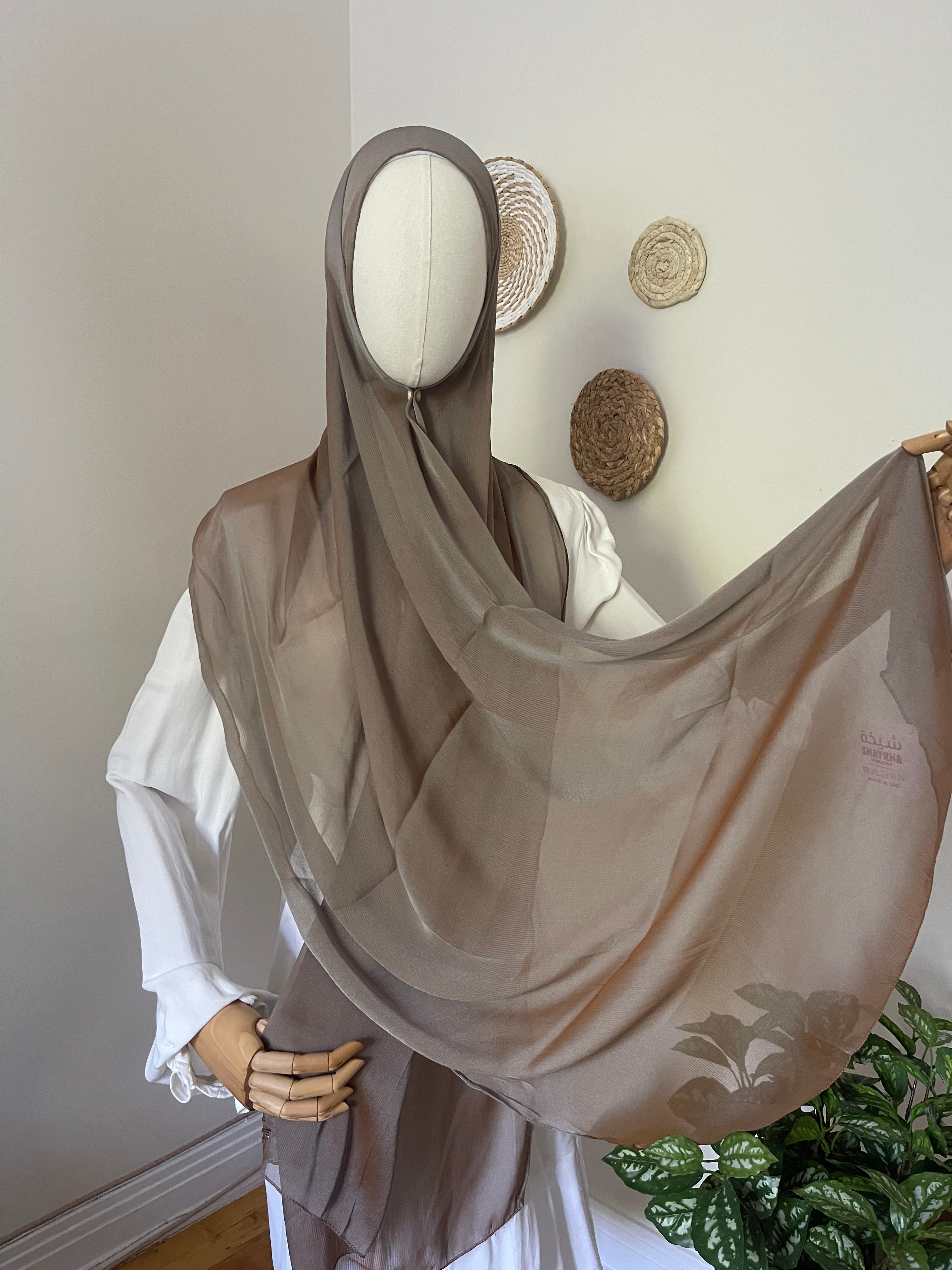 Rainbow Silky Shawl