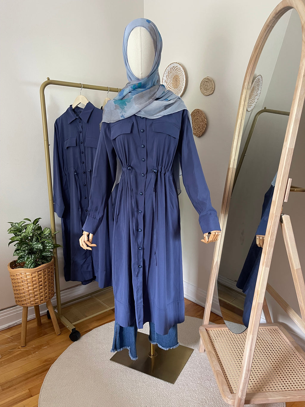 Long Buttoned Tunic