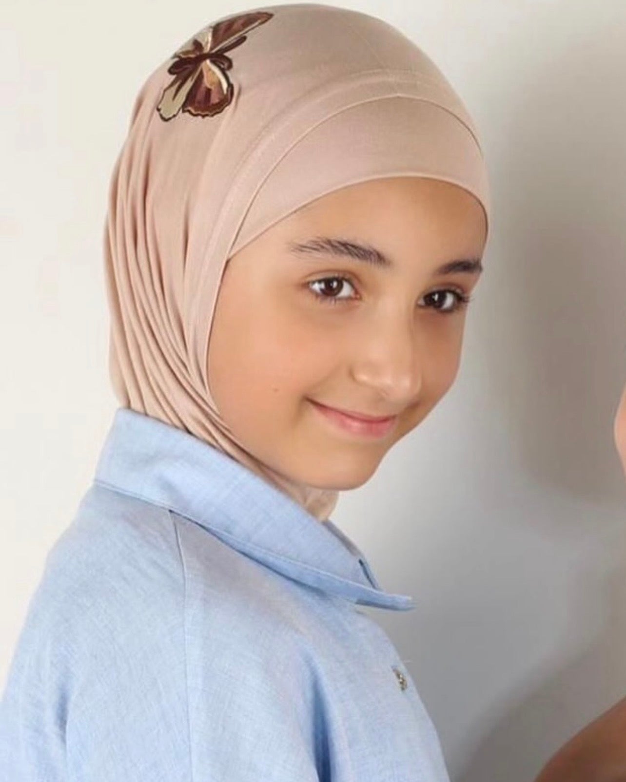 2-Piece Kids Cotton Hijab