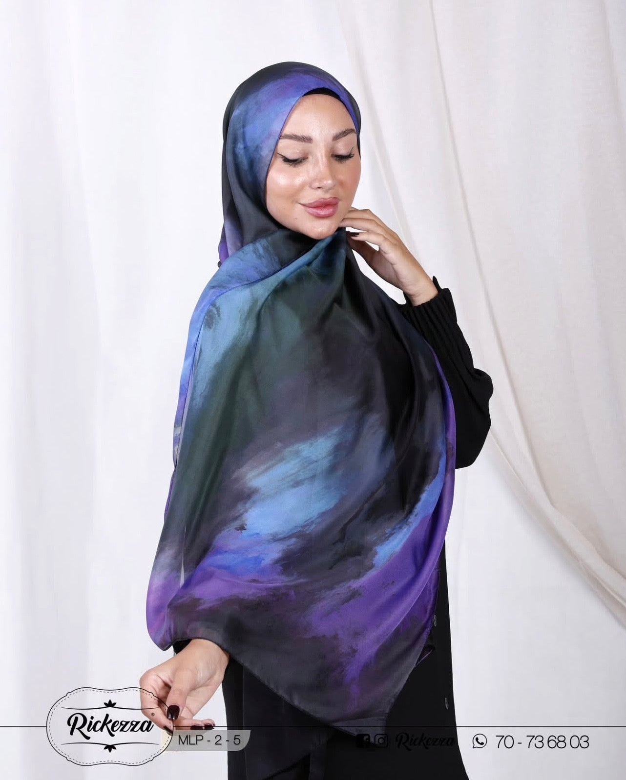 Light Silk Rectangle Shawl
