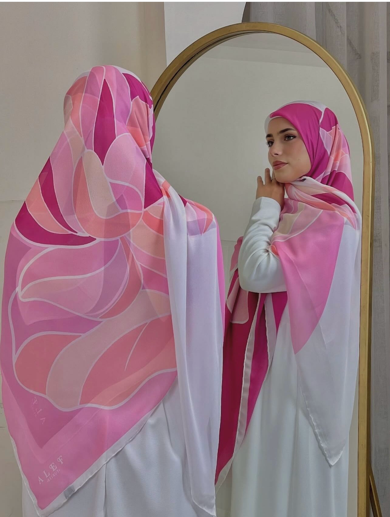 Lotus Light-Silk Echarpe