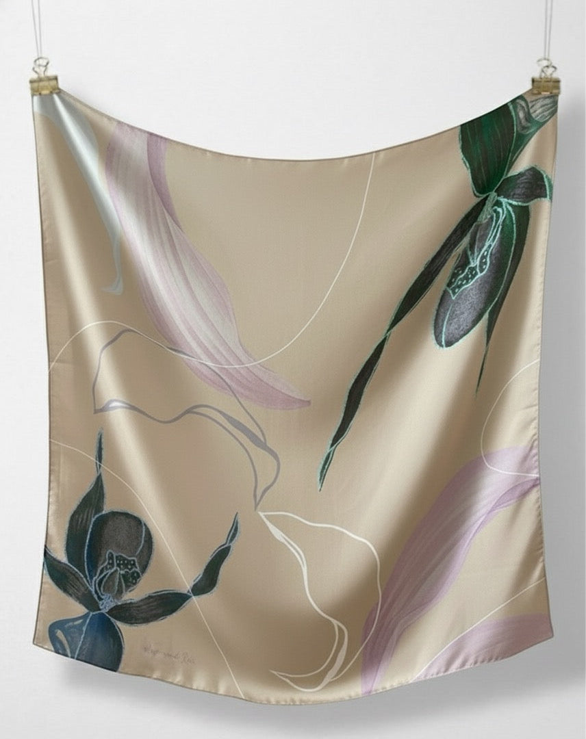 ‘Soft’ pure silk echarpe