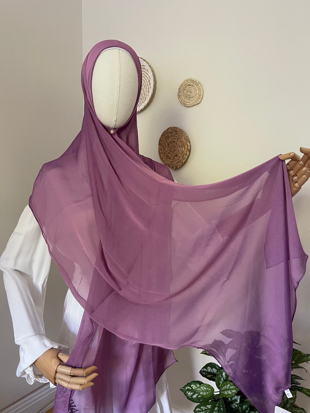 Rainbow Silky Shawl