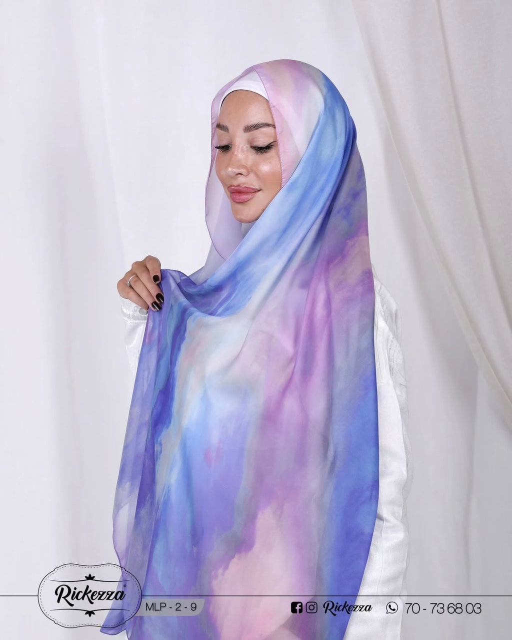 Light Silk Rectangle Shawl