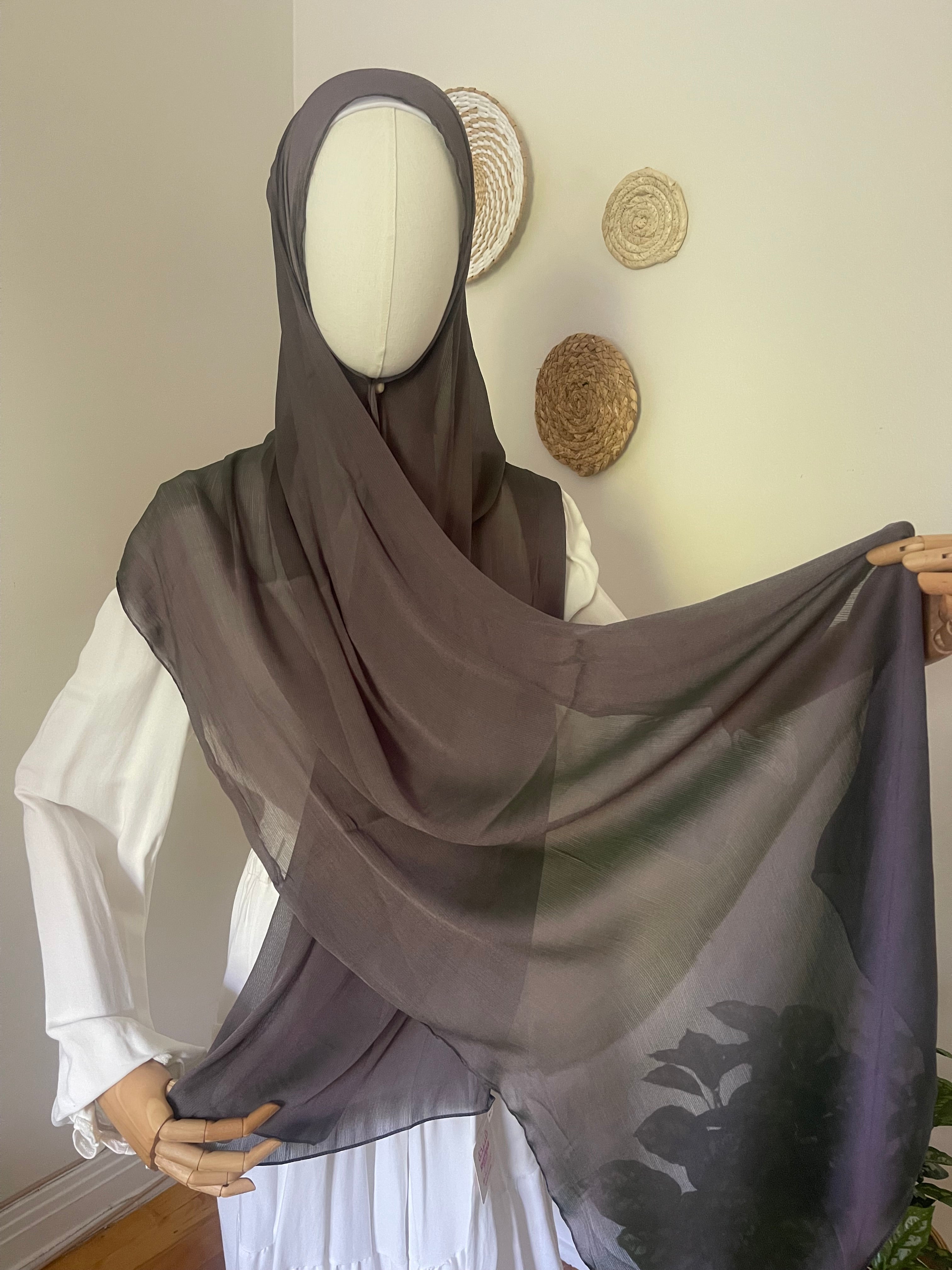 Rainbow Silky Shawl