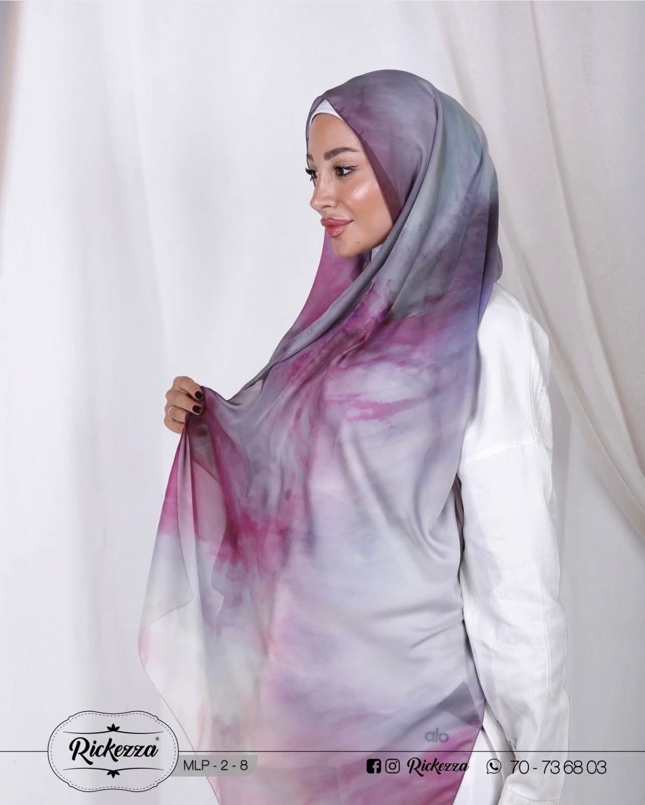 Light Silk Rectangle Shawl
