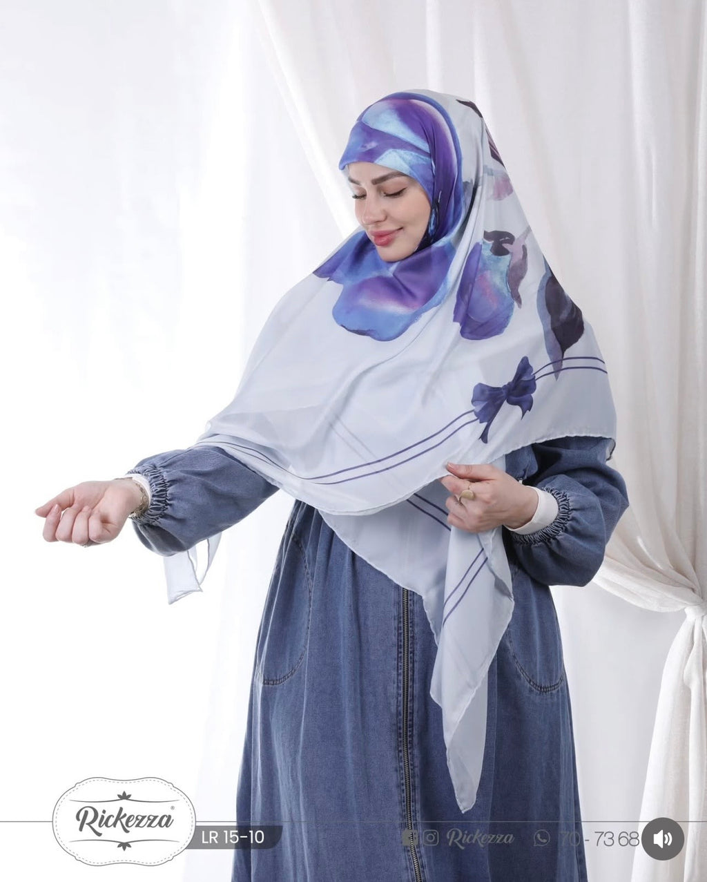 Light Silk Echarpe