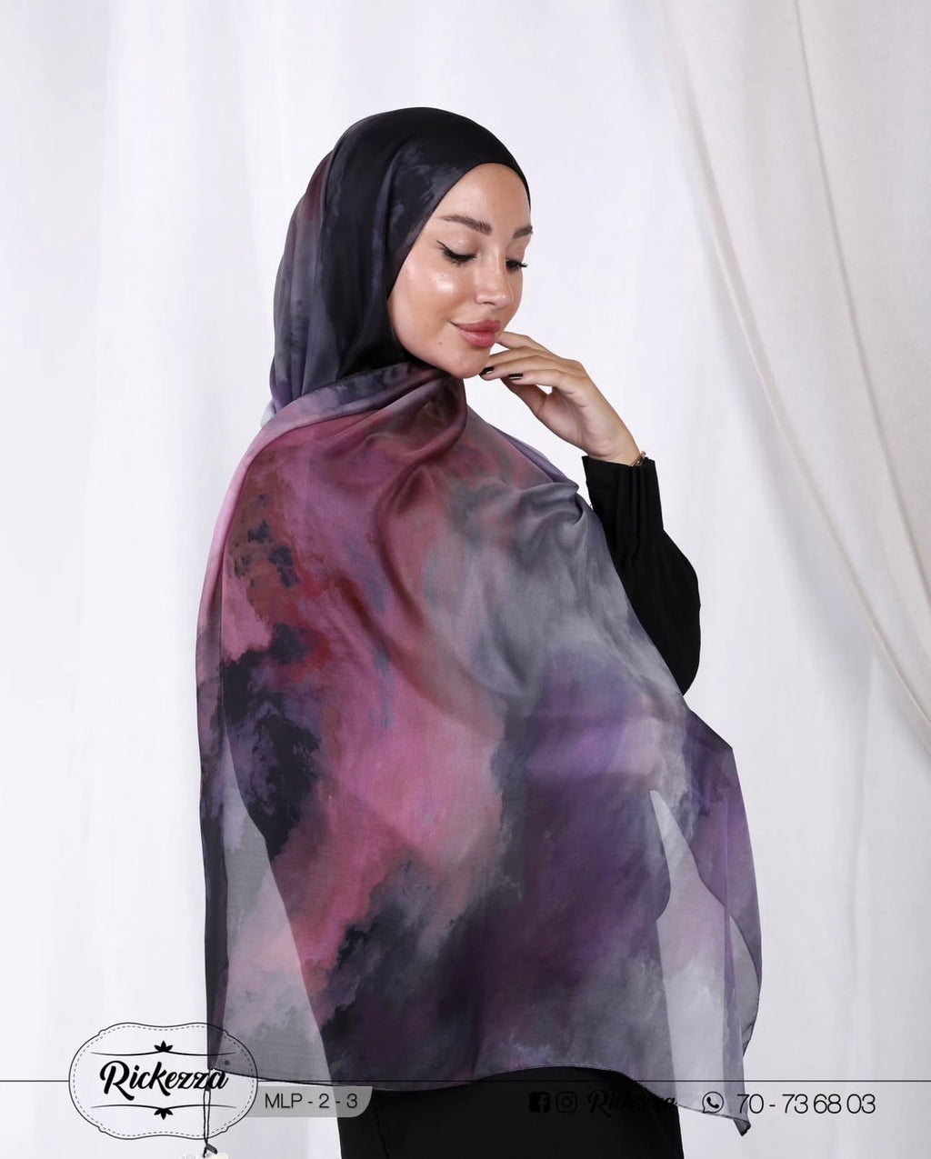 Light Silk Rectangle Shawl