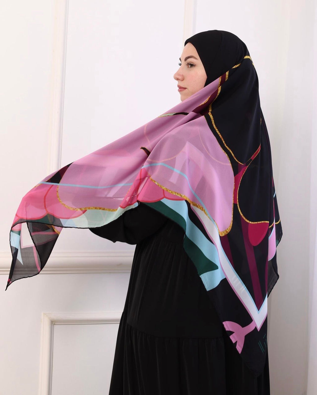 Lura Semi-silk echarpe