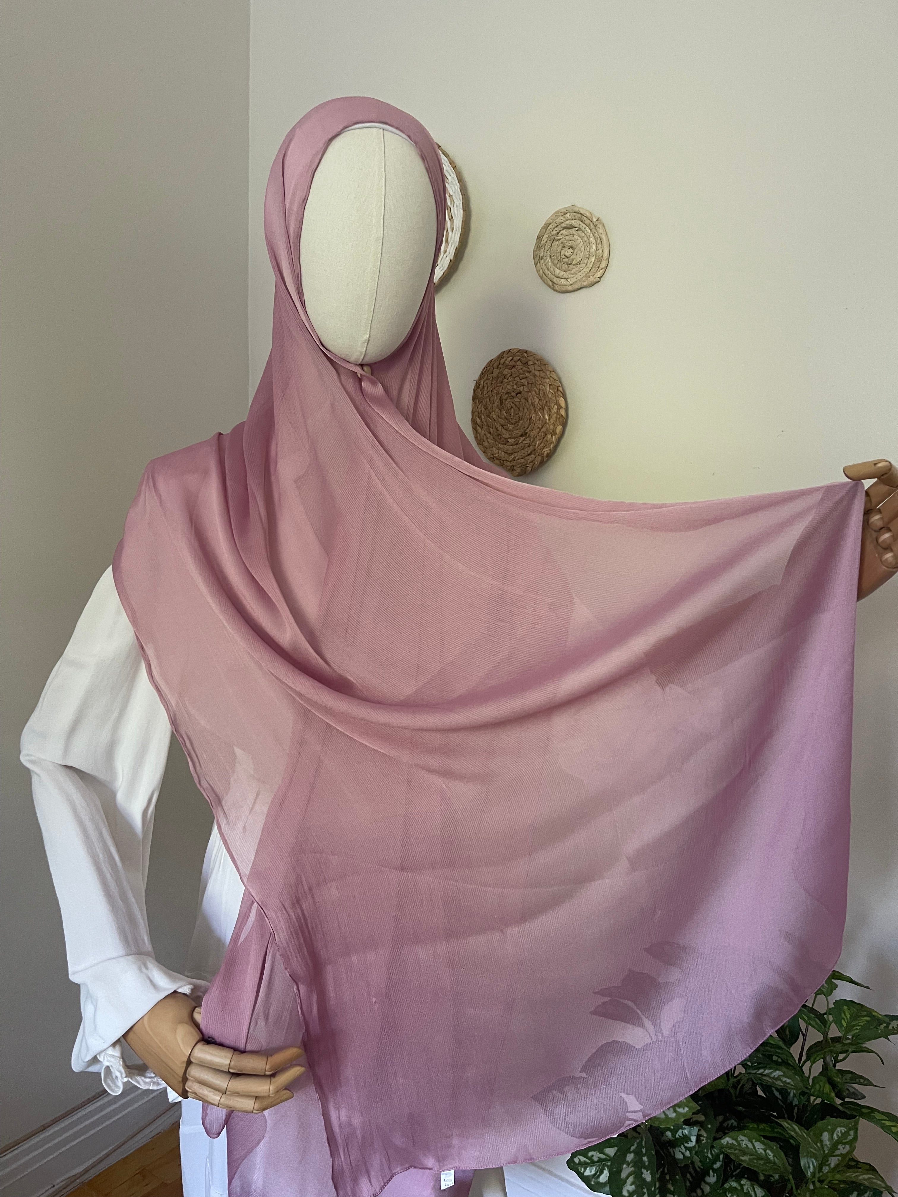 Rainbow Silky Shawl