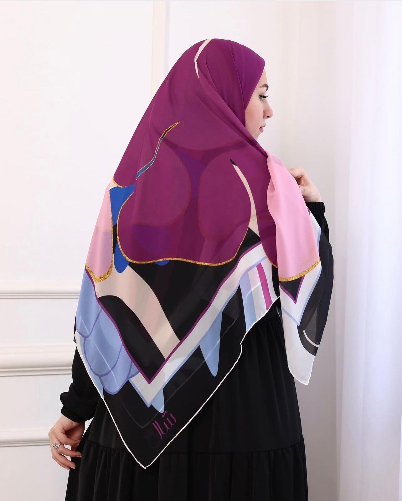 Lura Semi-silk echarpe