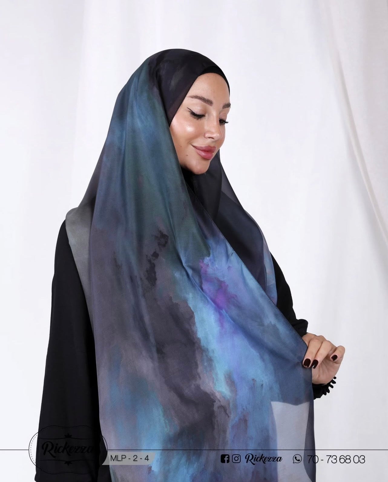 Light Silk Rectangle Shawl