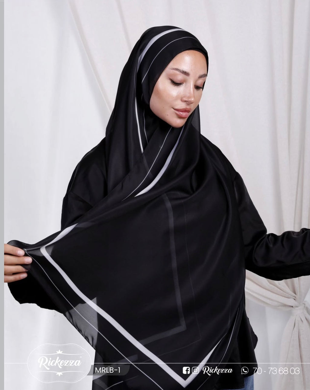 Light Silk Rectangle Shawl