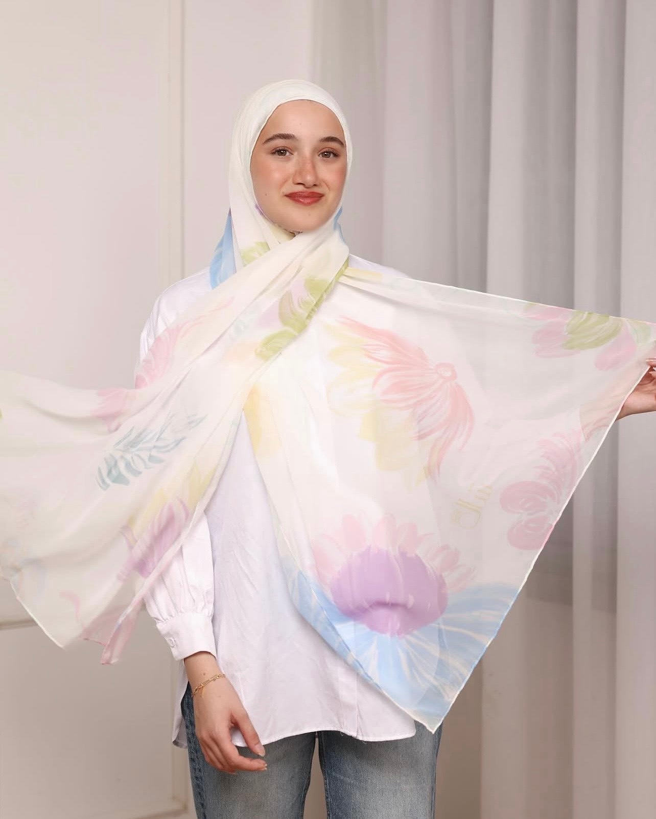 ‘Velvet’ Rectangle Shawl