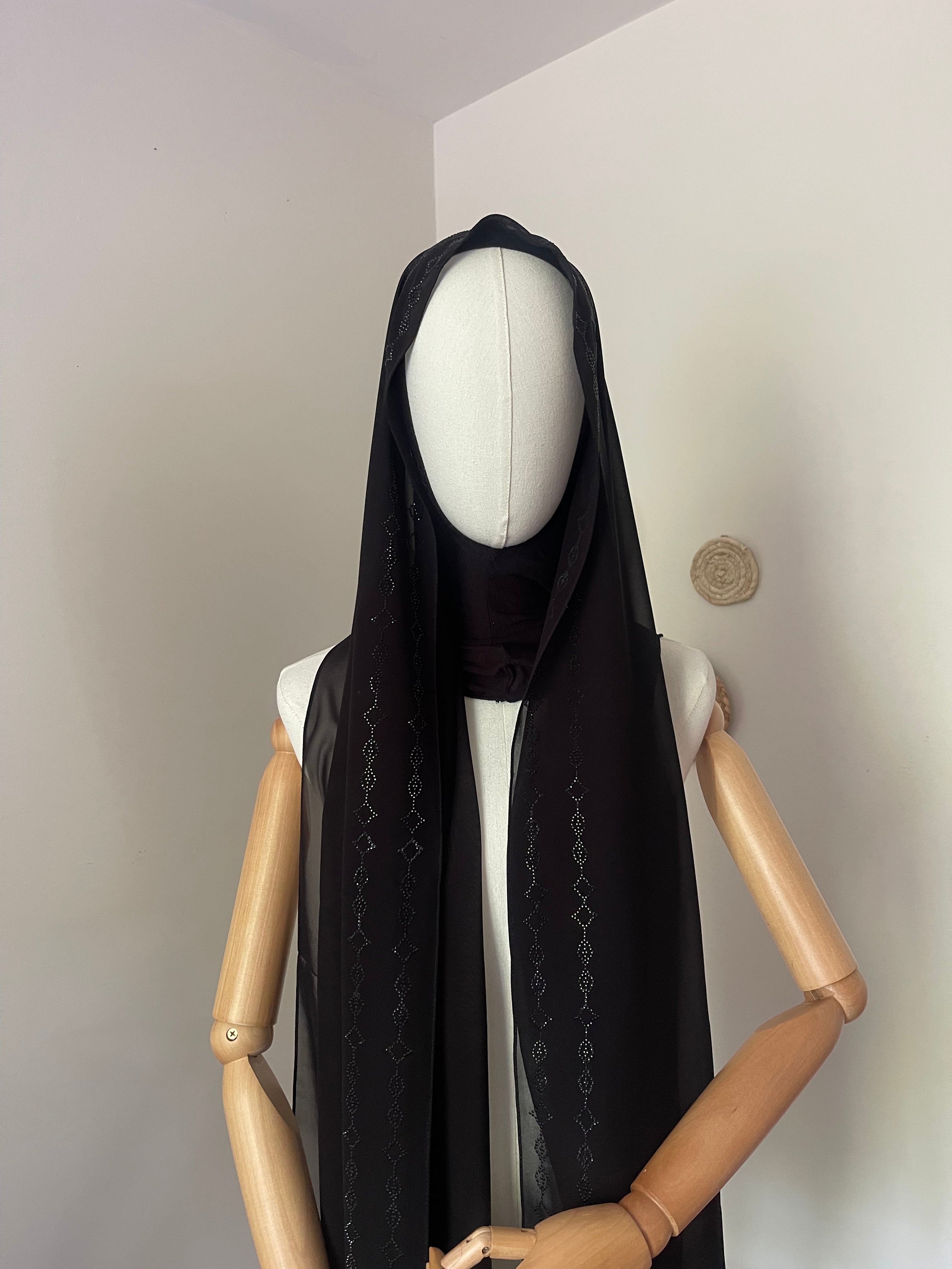 Khalije Crepe Shawl