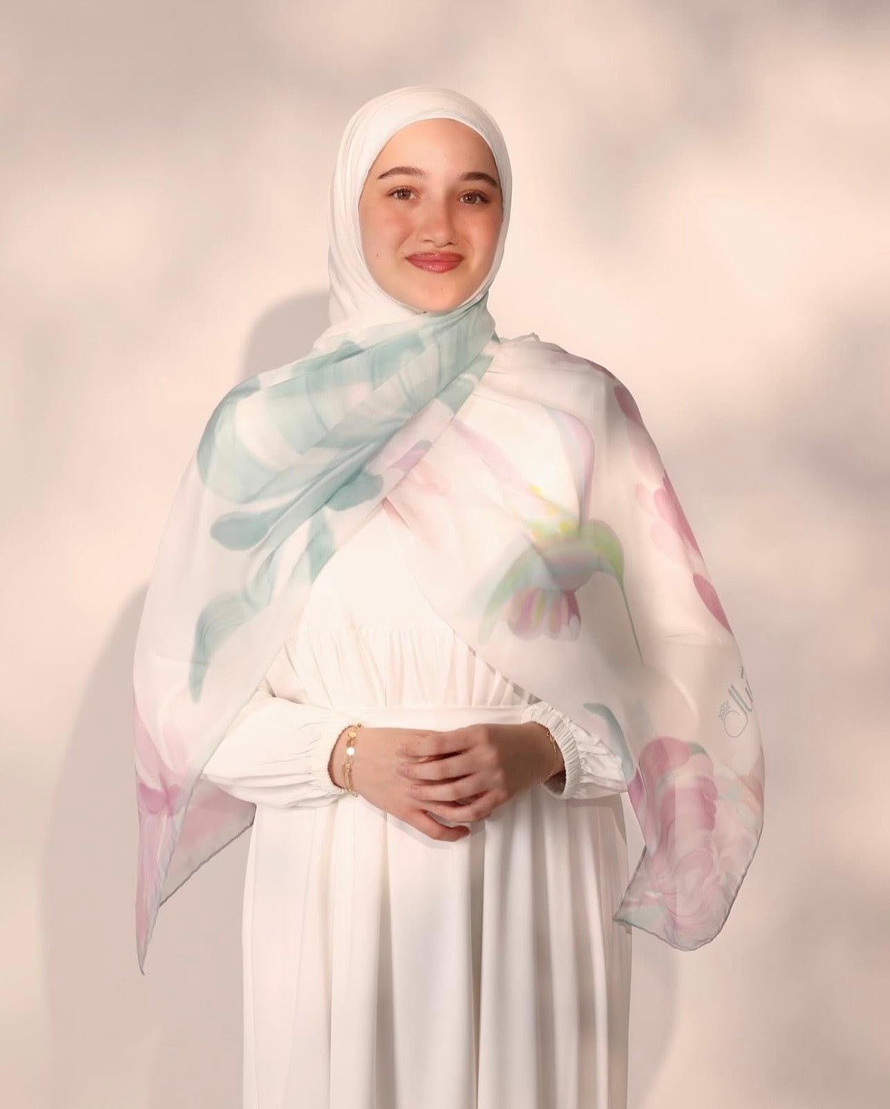 Peonia Smart-Silk Shawl