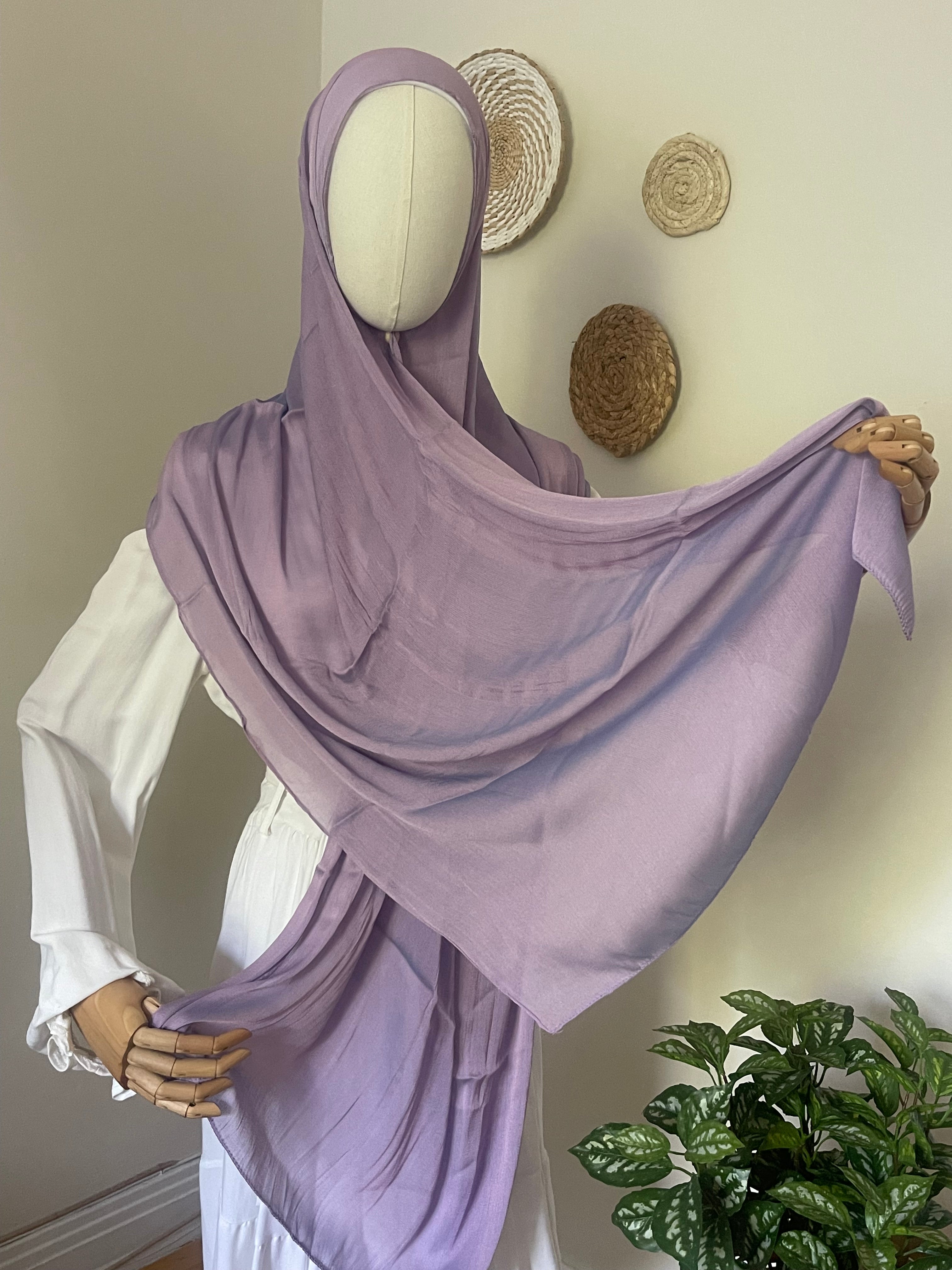 Rainbow Silky Shawl