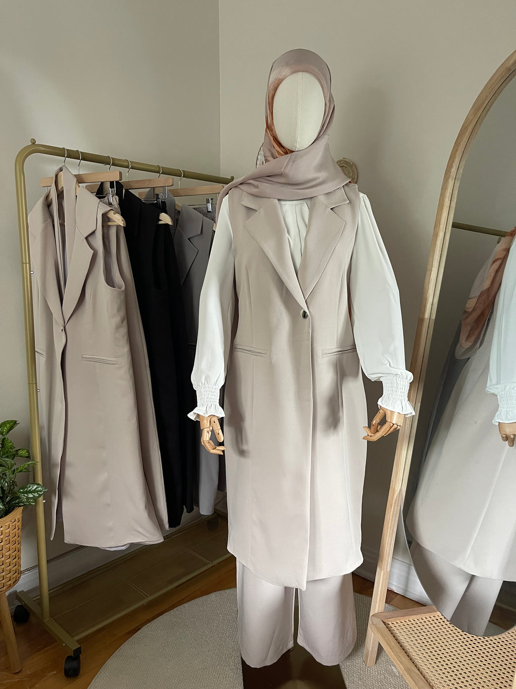 Two-Piece Blazer Set