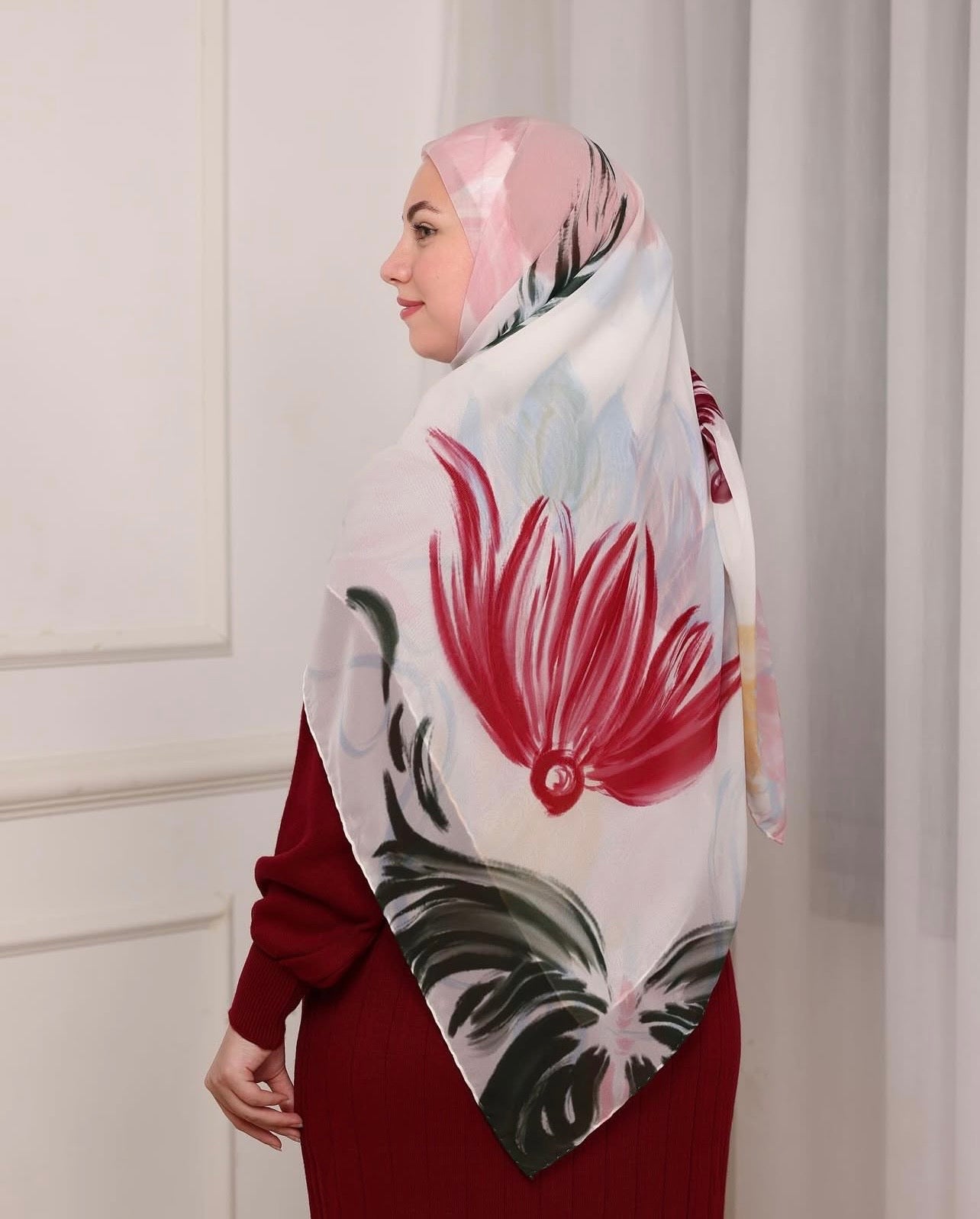 'Velvet' Smart-Silk Echarpe