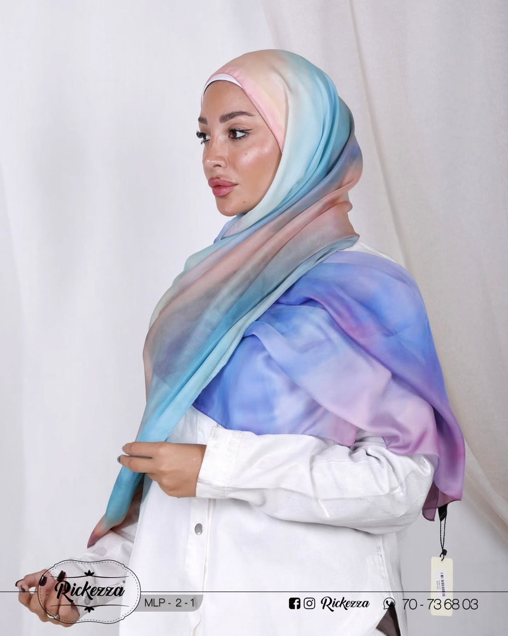 Light Silk Rectangle Shawl