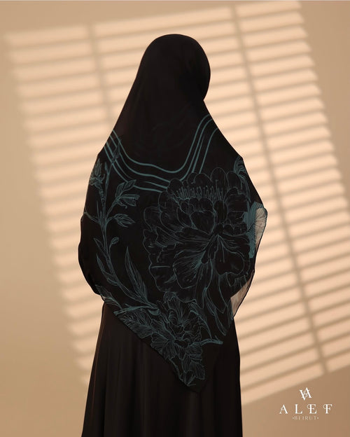 Azure Pure Silk Echarpe